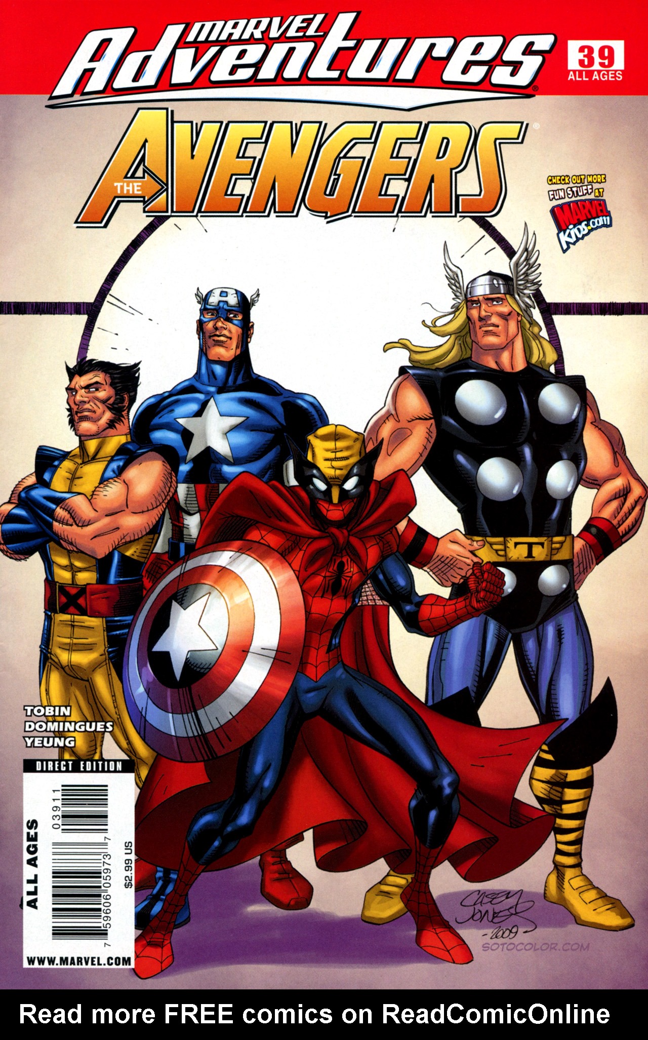 Read online Marvel Adventures The Avengers comic -  Issue #39 - 1