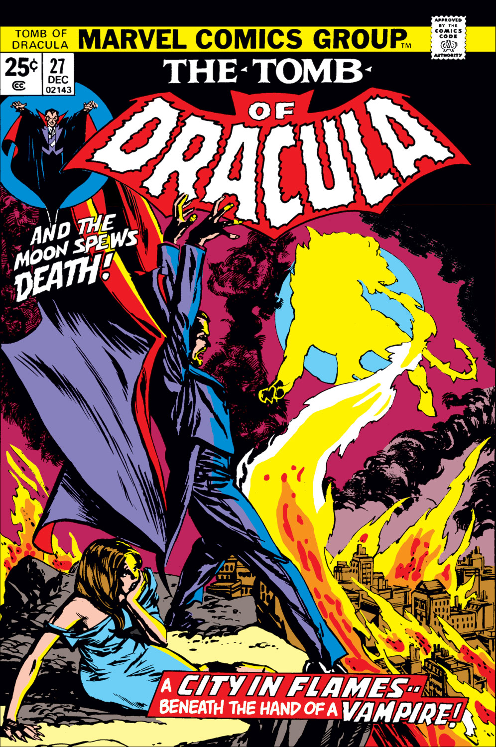 Read online Tomb of Dracula (1972) comic -  Issue #27 - 1