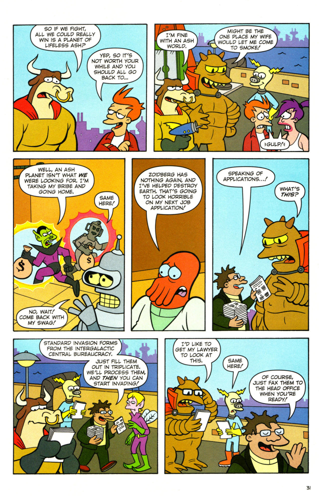 Read online Futurama Comics comic -  Issue #31 - 25