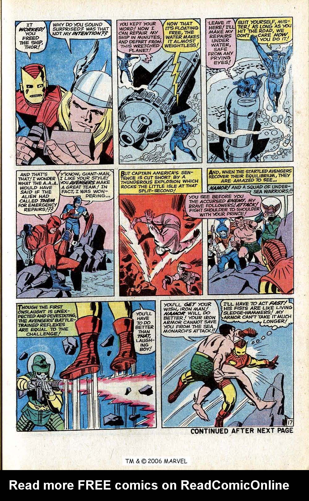 Read online The Avengers (1963) comic -  Issue # _Annual 3 - 21