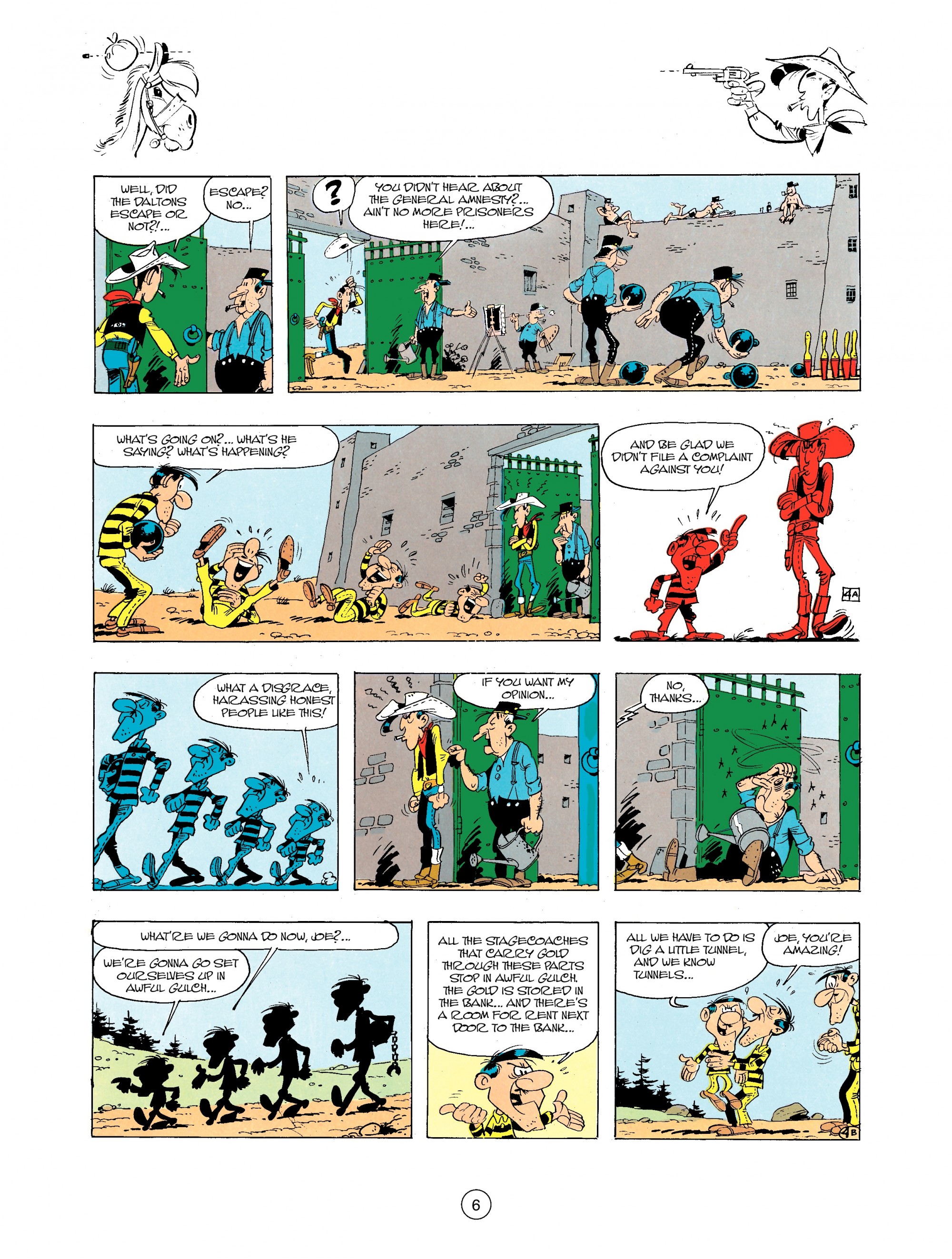 Read online A Lucky Luke Adventure comic -  Issue #34 - 6