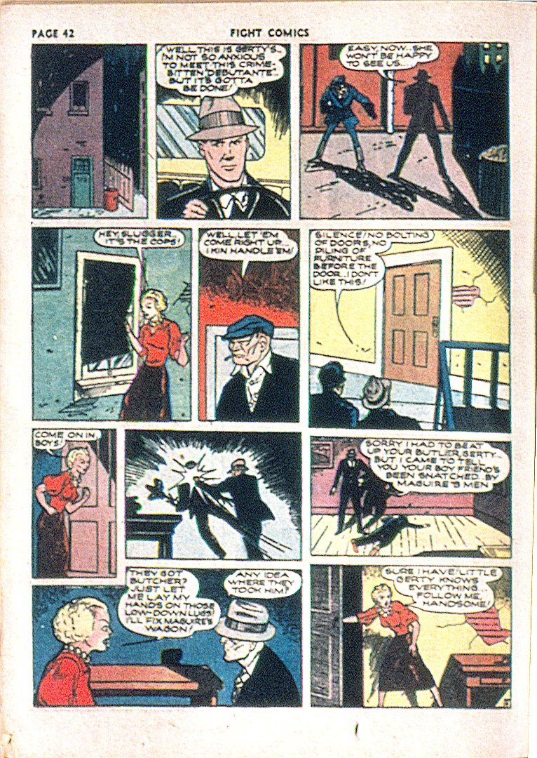 Read online Fight Comics comic -  Issue #13 - 43