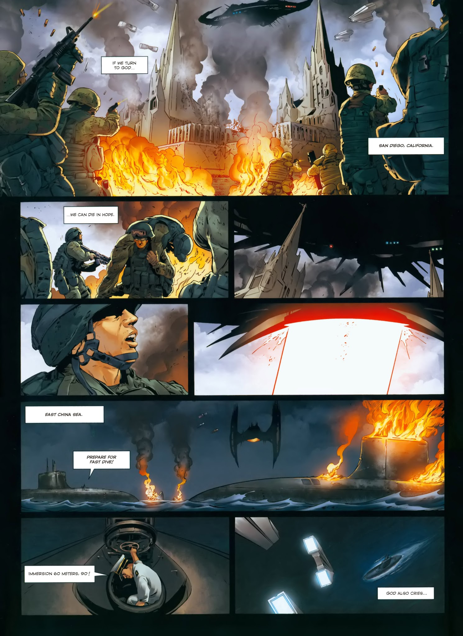 Read online Prometheus comic -  Issue #11 - 34