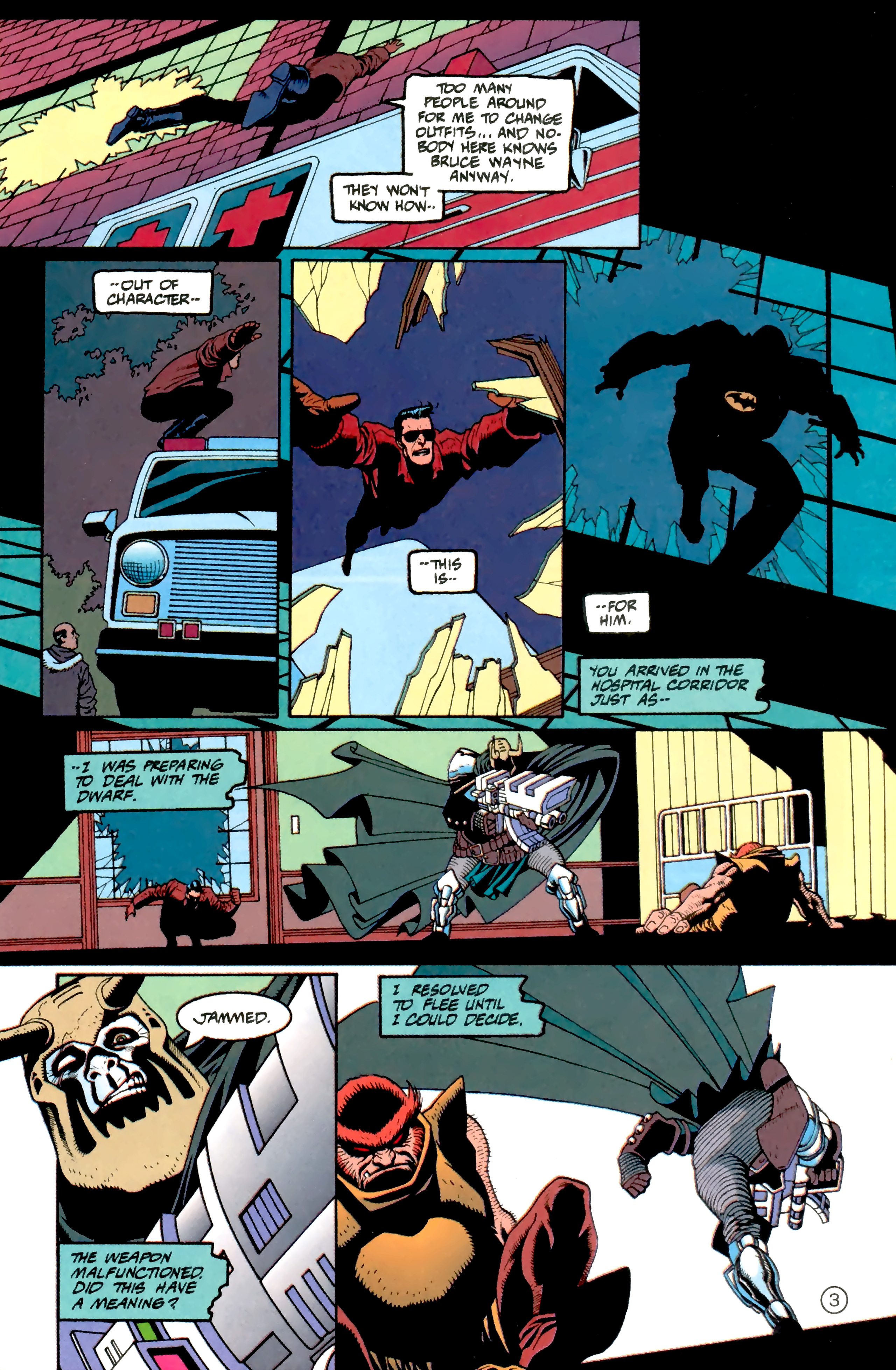 Read online Batman: Sword of Azrael comic -  Issue #3 - 3