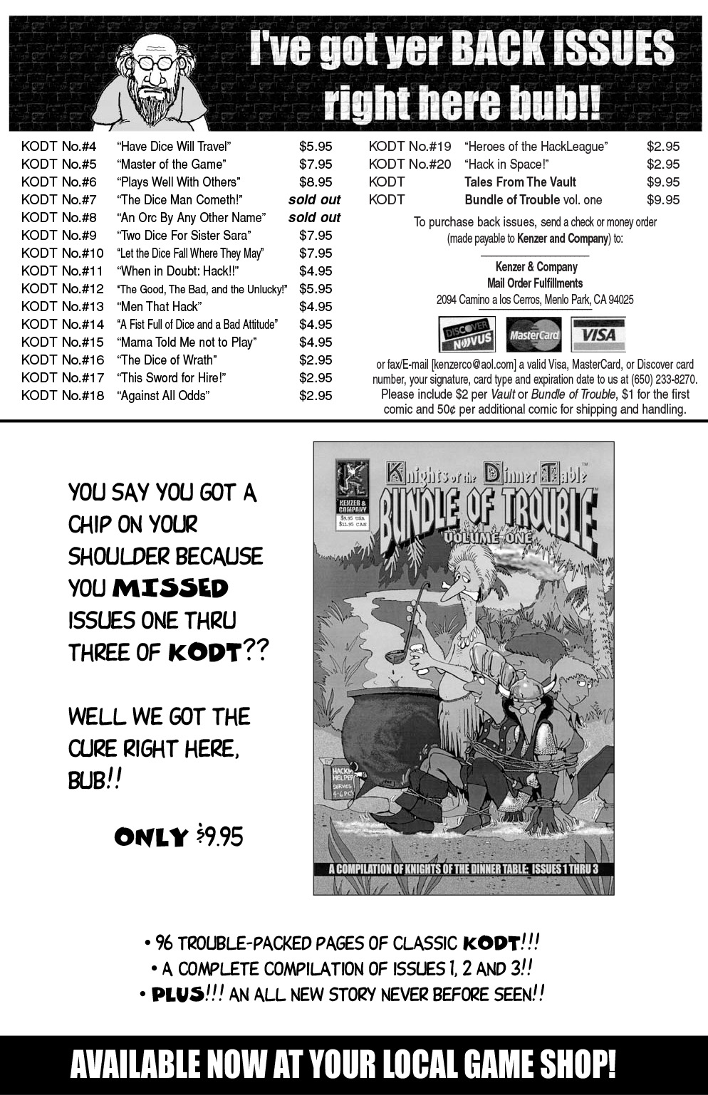 Read online Knights of the Dinner Table comic -  Issue #21 - 2