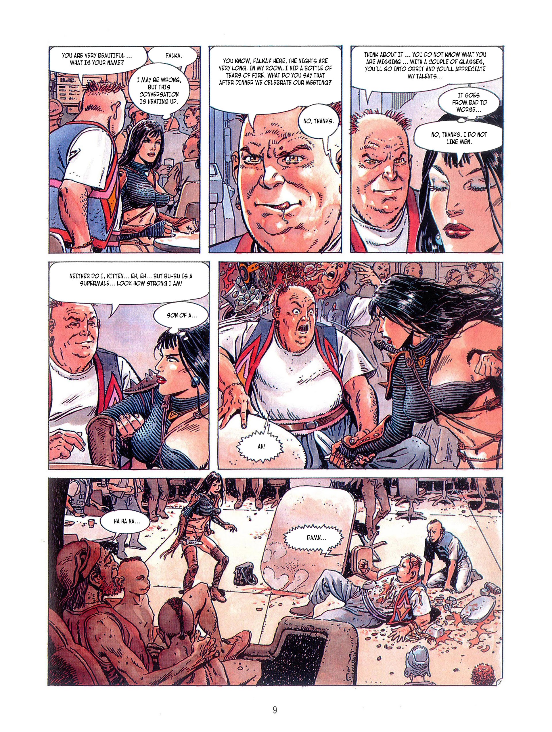 Read online Falka comic -  Issue #2 - 9