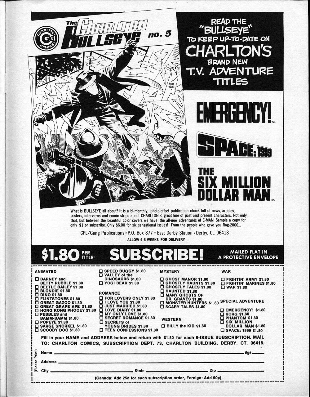 Read online Charlton Bullseye comic -  Issue #4 - 30