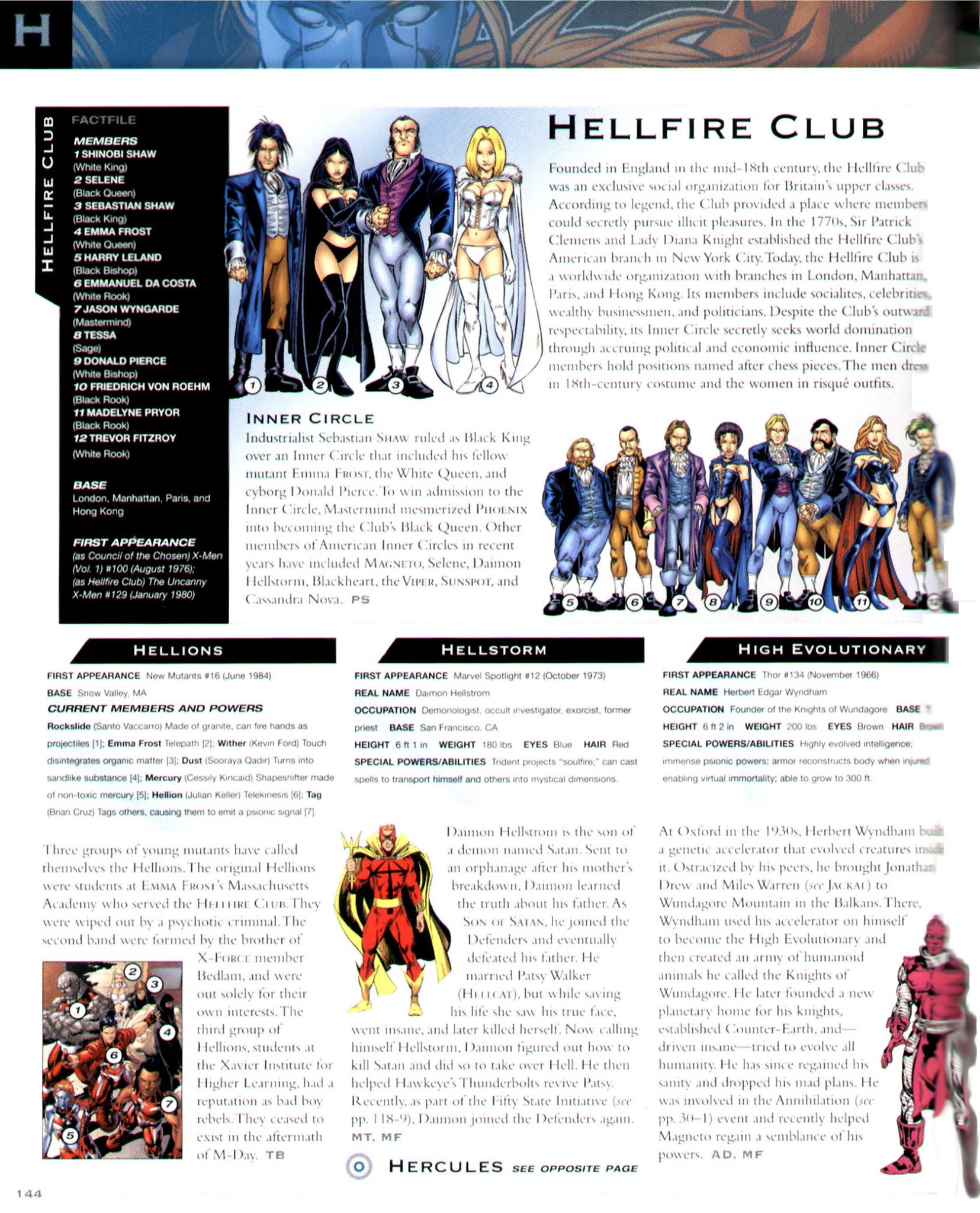 Read online The Marvel Encyclopedia comic -  Issue # TPB 2 (Part 2) - 34