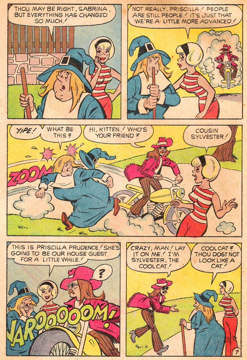 Read online Sabrina The Teenage Witch (1971) comic -  Issue #9 - 8