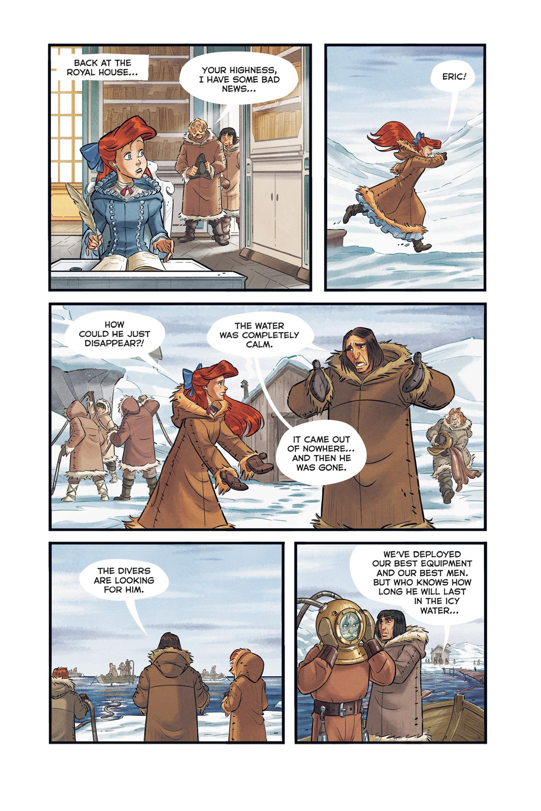 Read online Ariel and the Curse of the Sea Witches comic -  Issue # TPB - 61