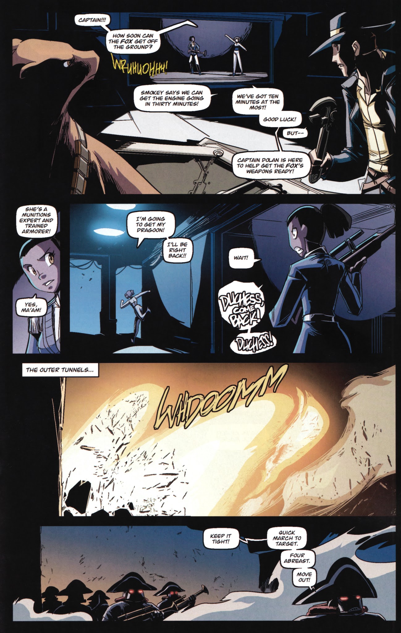 Read online Steam Wars comic -  Issue #3 - 21