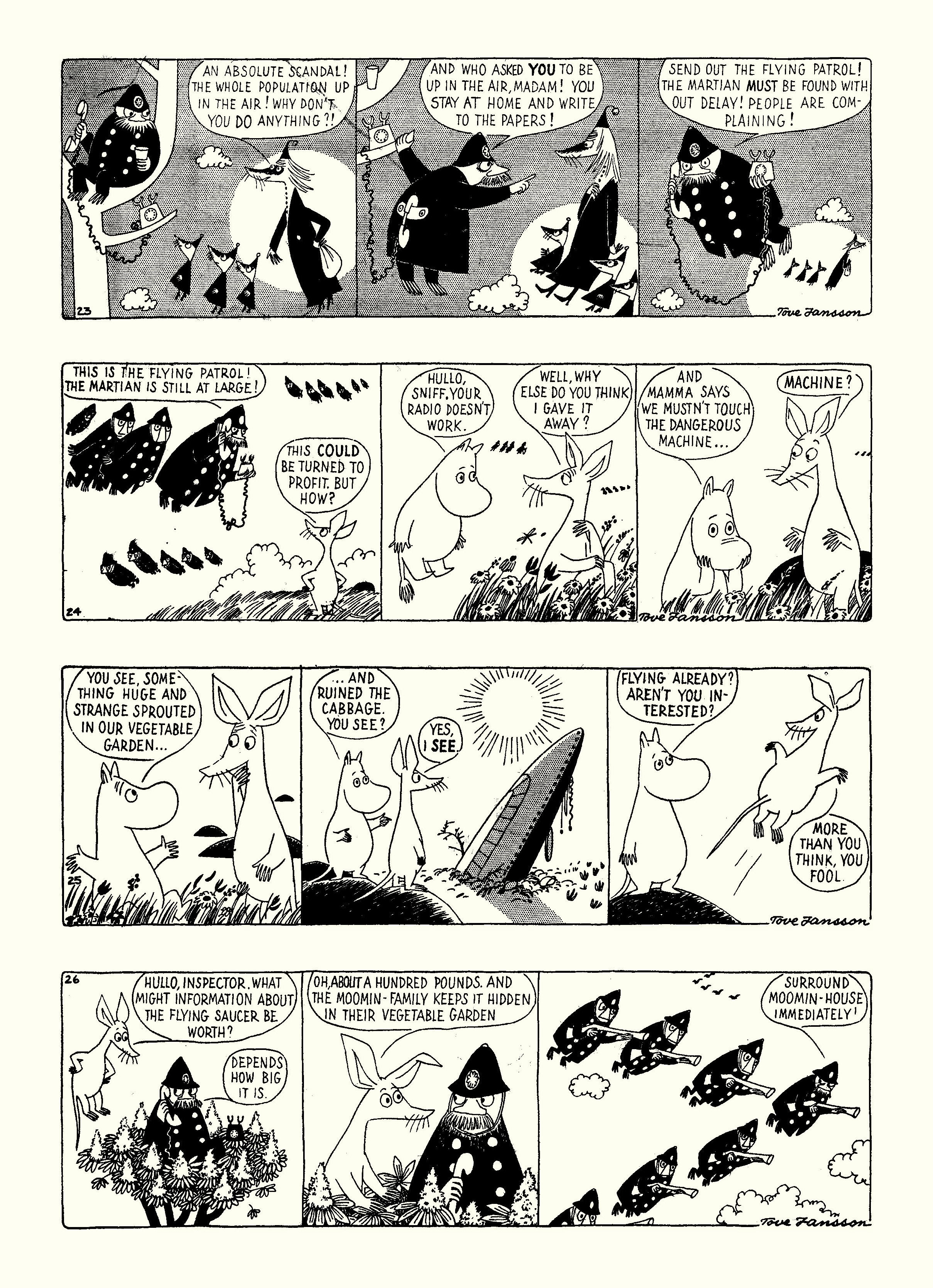 Read online Moomin: The Complete Tove Jansson Comic Strip comic -  Issue # TPB 3 - 43