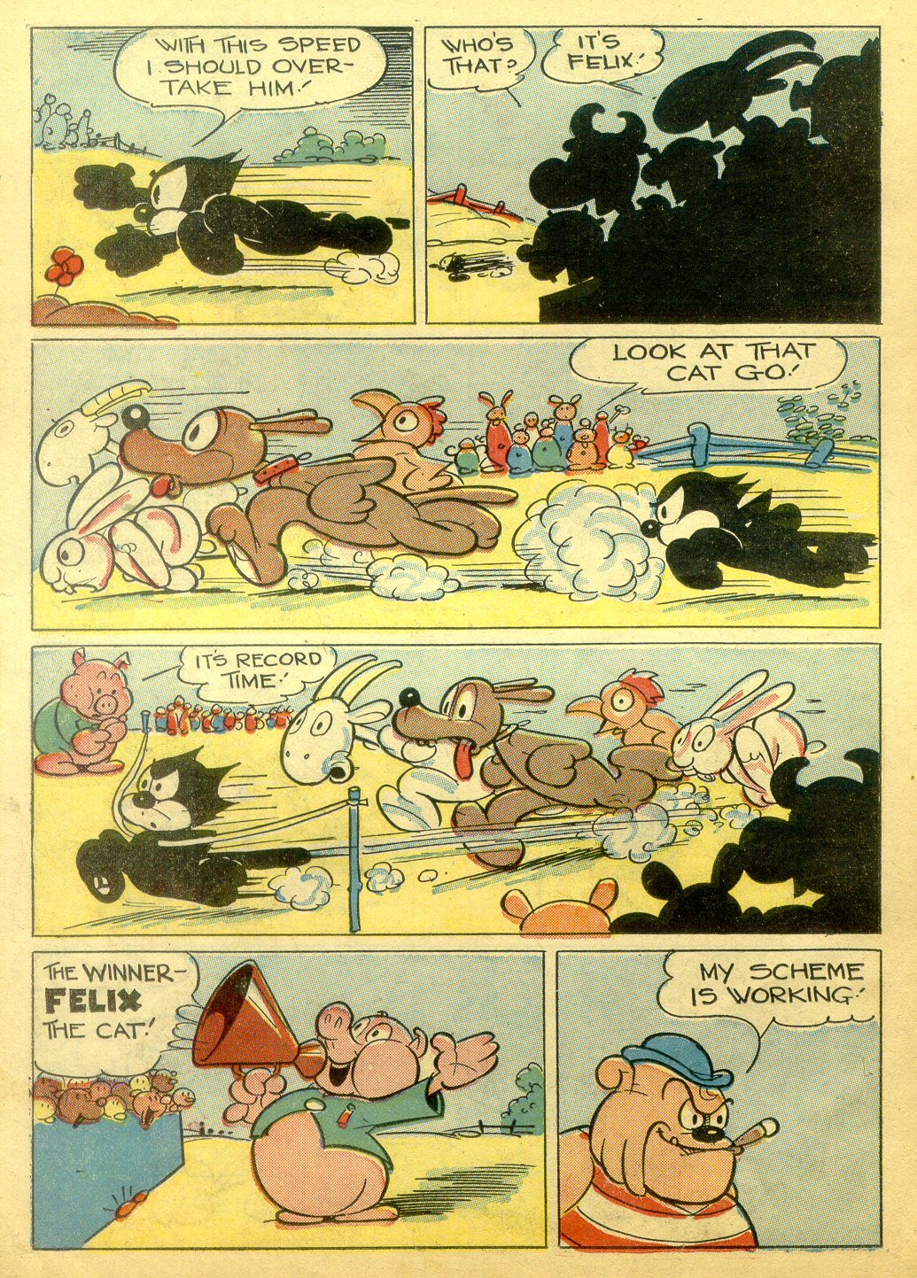 Read online Felix the Cat (1948) comic -  Issue #4 - 36