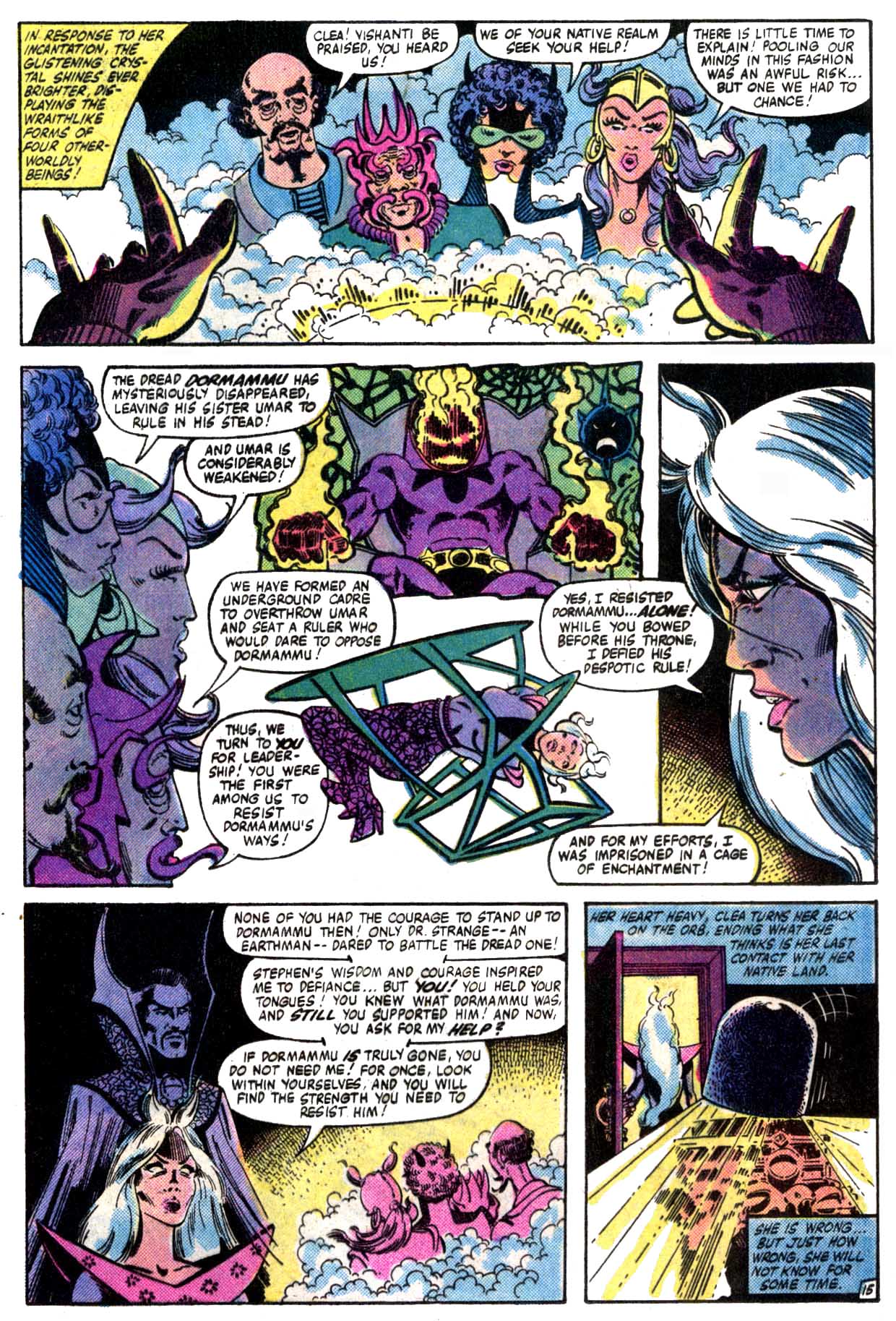 Read online Doctor Strange (1974) comic -  Issue #49 - 16