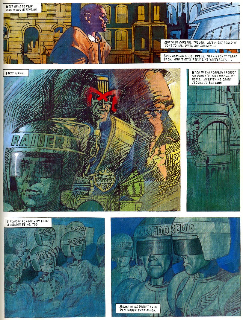 Read online Judge Dredd [Collections - Hamlyn | Mandarin] comic -  Issue # TPB Tales of the Damned - 45
