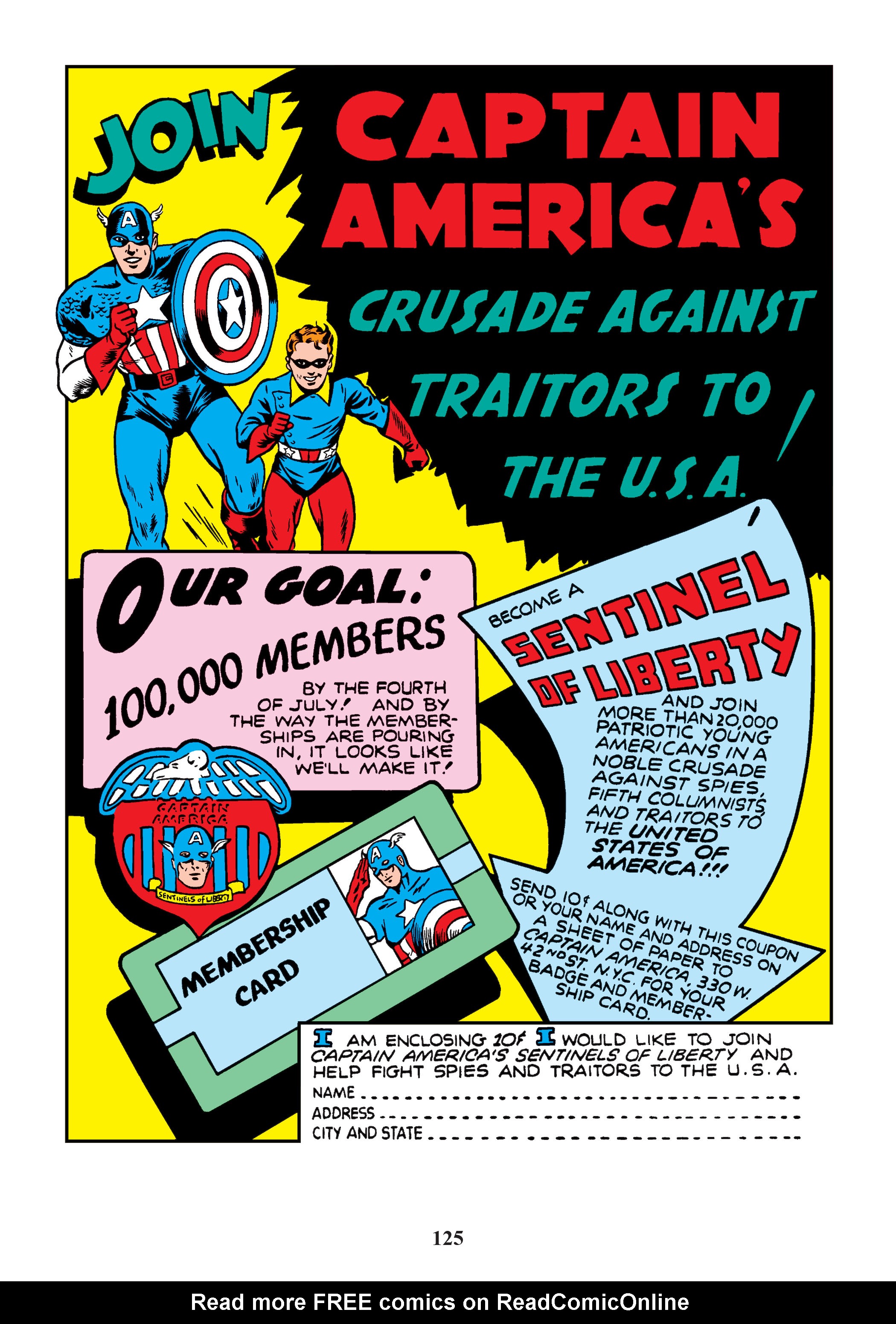 Read online Captain America Comics comic -  Issue #6 - 58