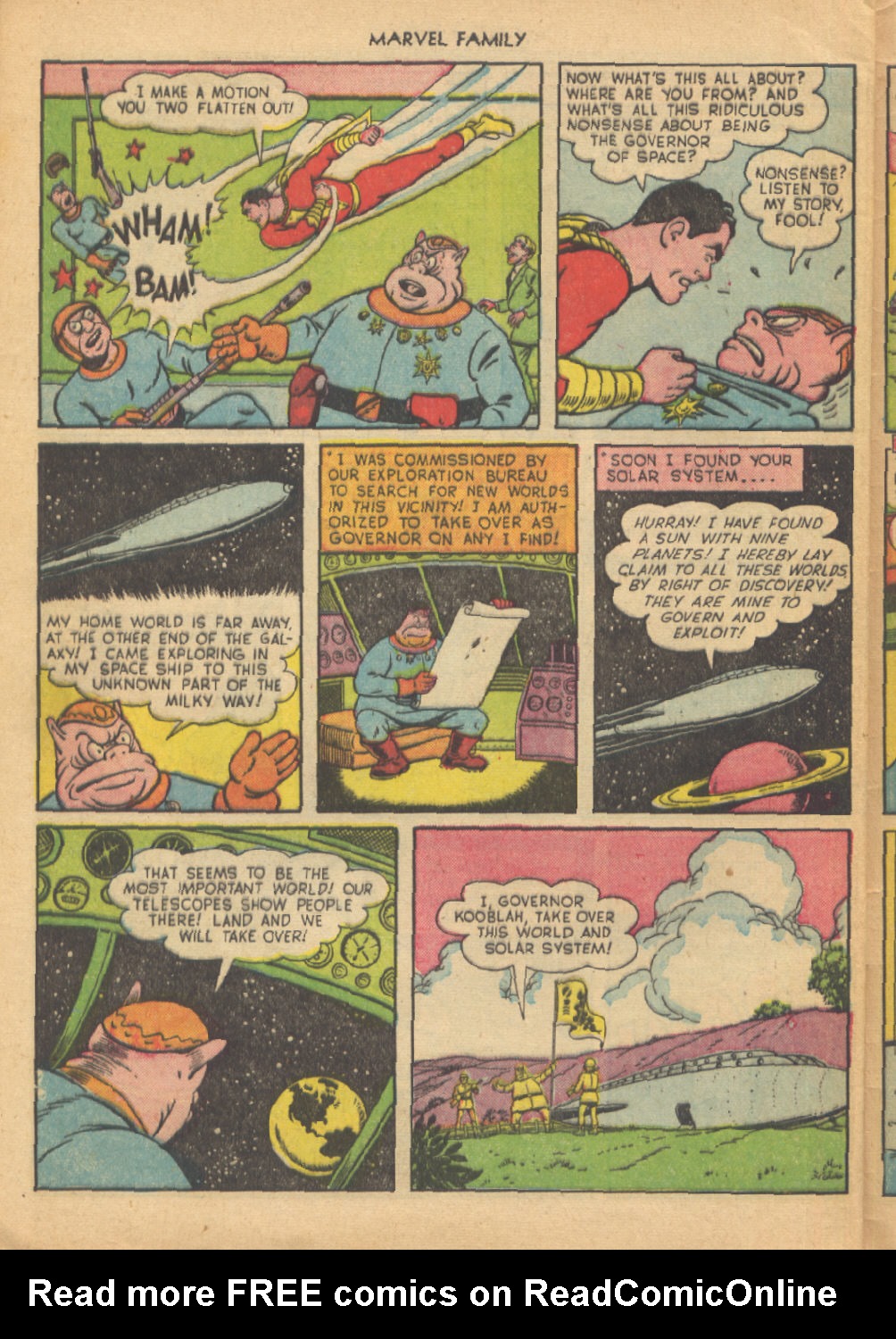 Read online The Marvel Family comic -  Issue #55 - 45