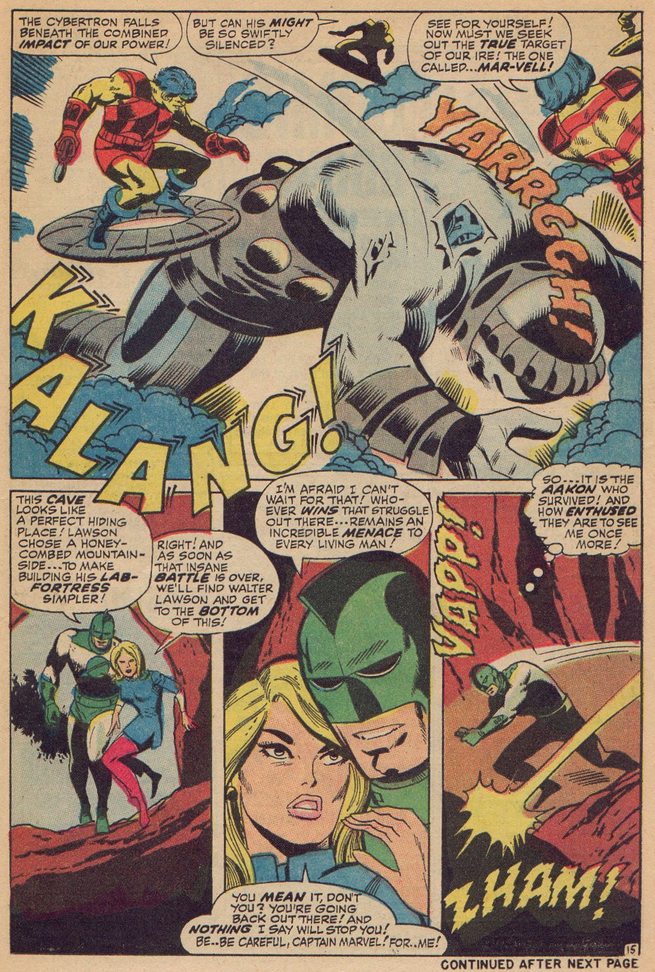 Captain Marvel (1968) Issue #9 #9 - English 16