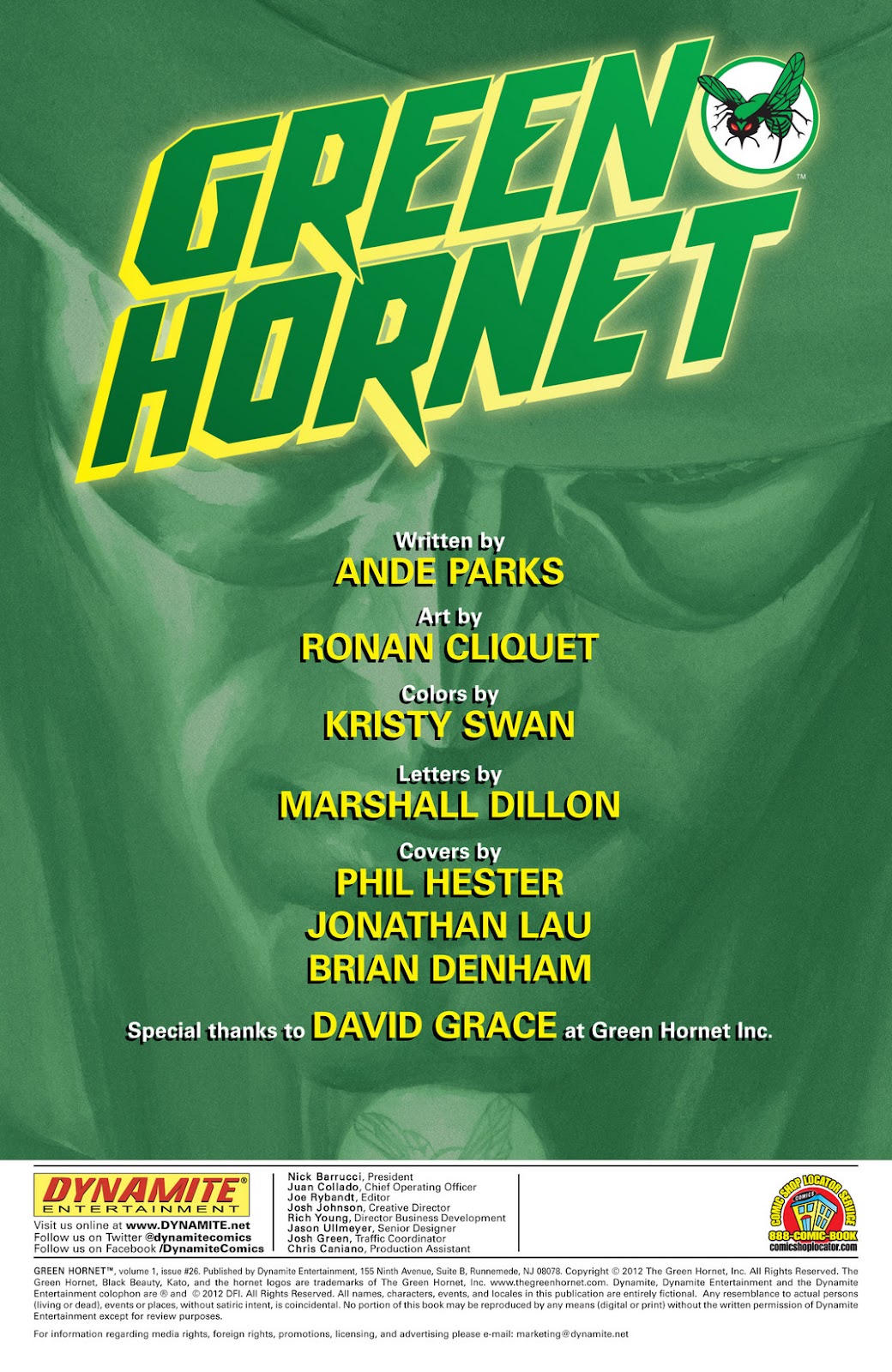 Green Hornet (2010) issue 26 - Page 4