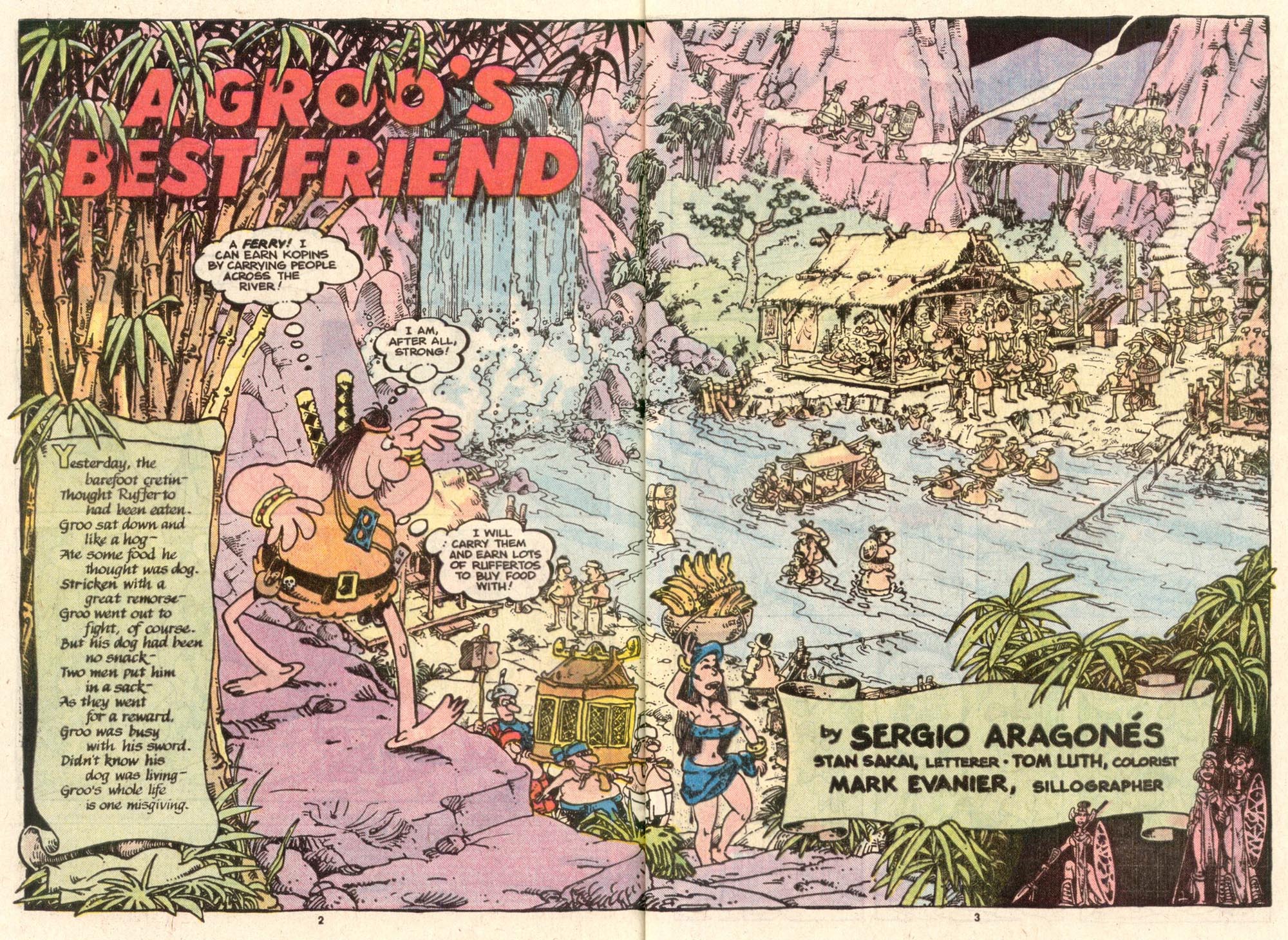 Read online Sergio Aragonés Groo the Wanderer comic -  Issue #39 - 3