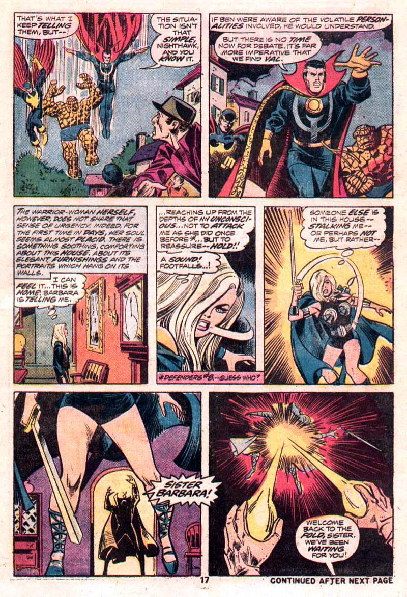 Read online The Defenders (1972) comic -  Issue #20 - 12