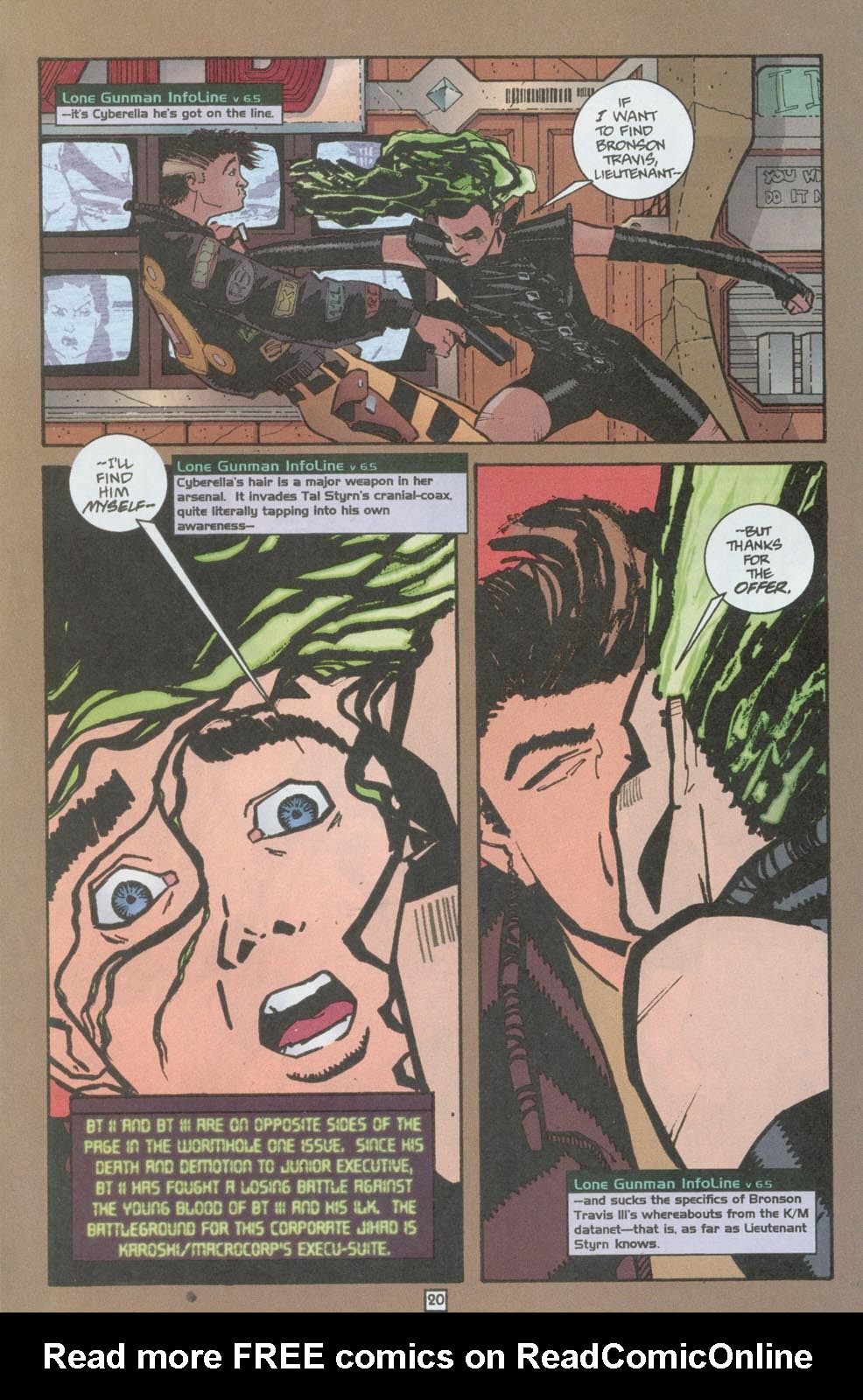 Read online Cyberella comic -  Issue #3 - 20