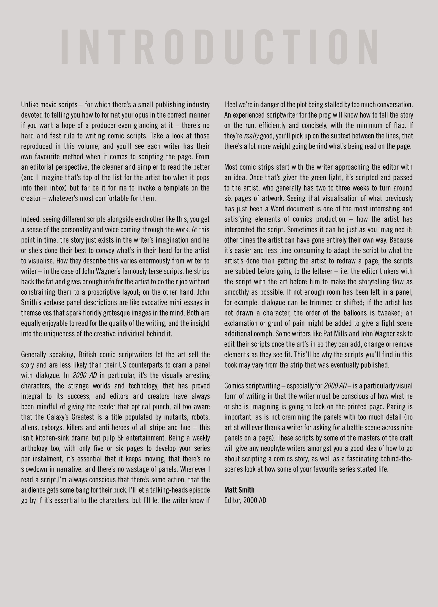 Read online 2000 AD Script Book comic -  Issue # TPB (Part 1) - 5