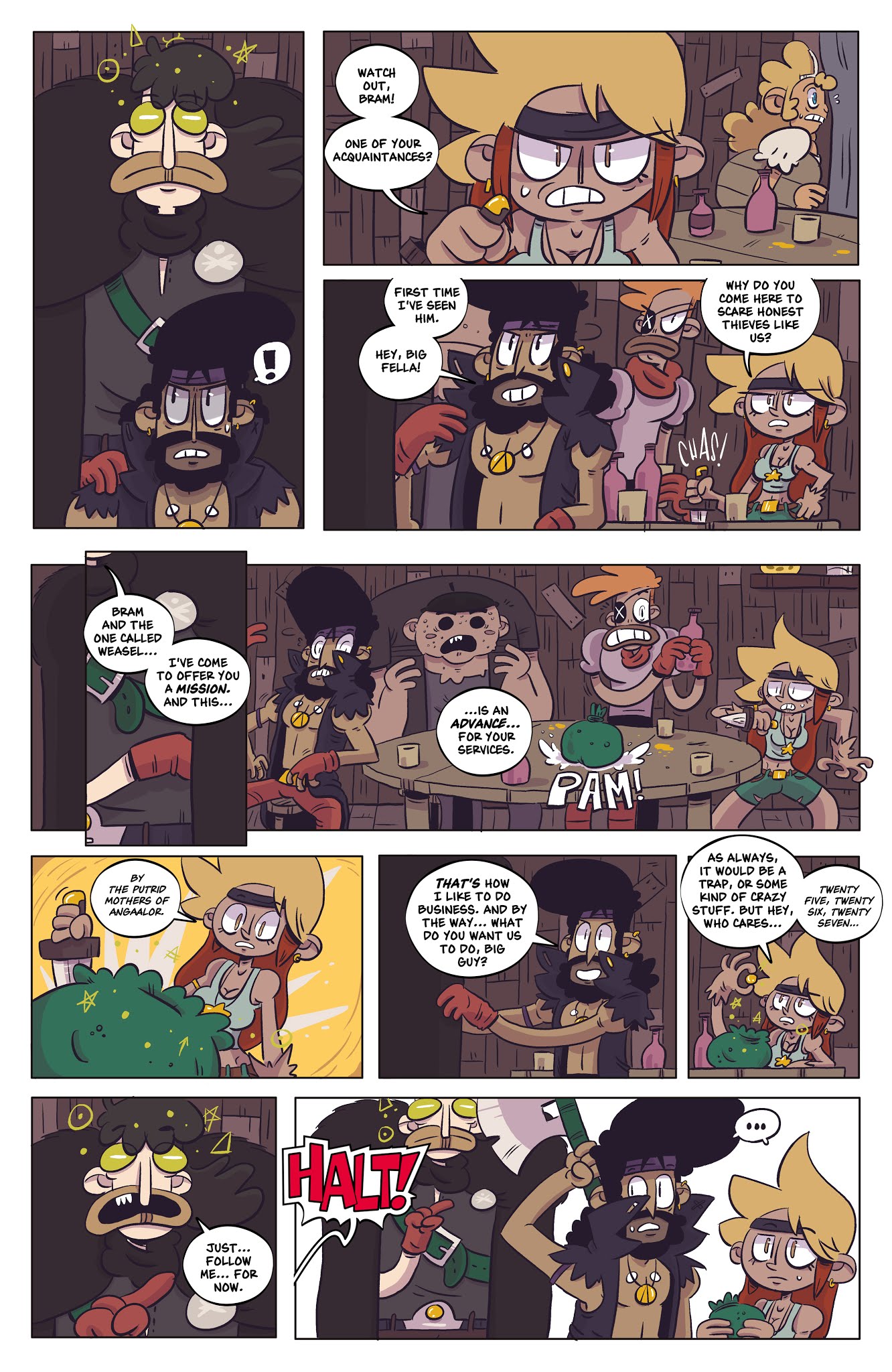 Read online Tales of Rogues! comic -  Issue #6 - 5