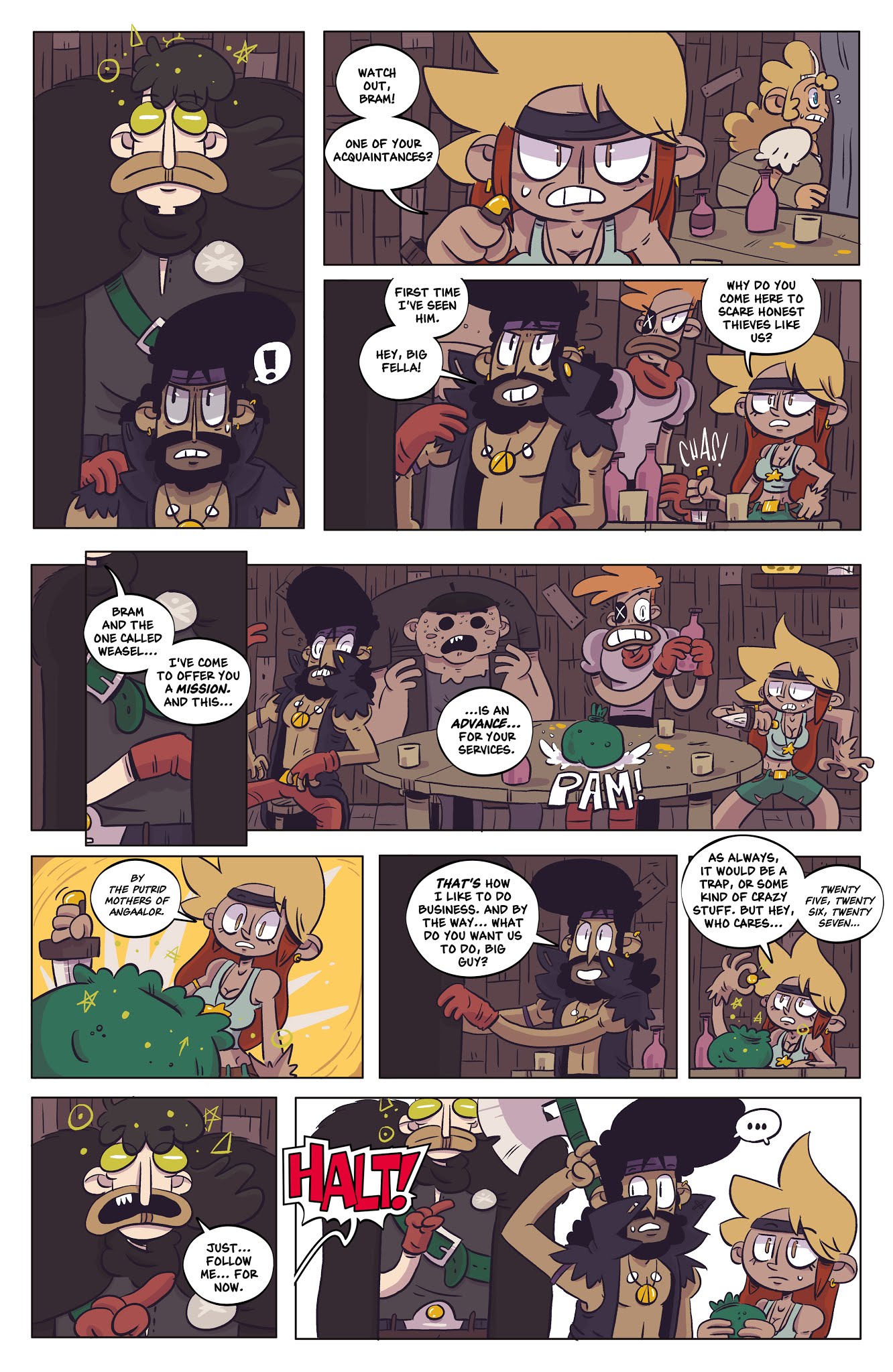 Read online Tales of Rogues! comic -  Issue #6 - 5
