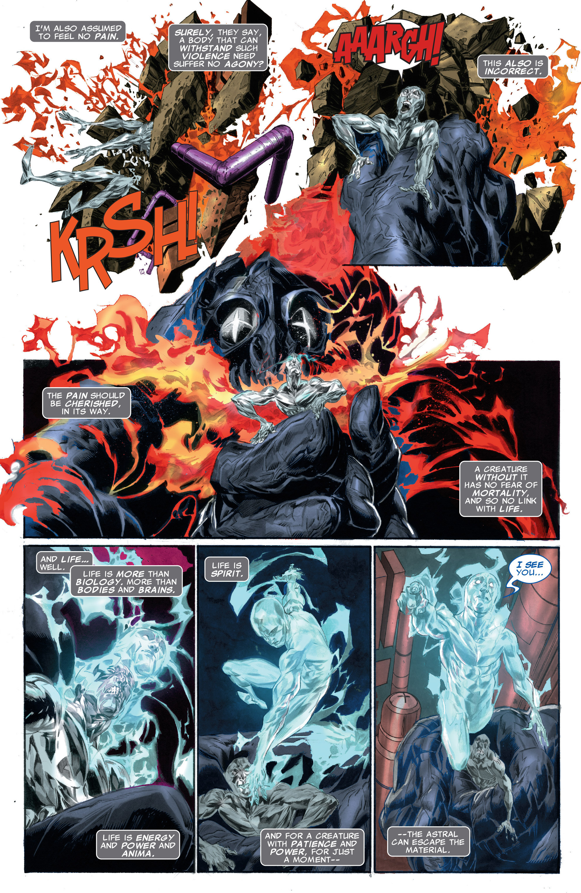 Read online Silver Surfer: In Thy Name comic -  Issue #2 - 4