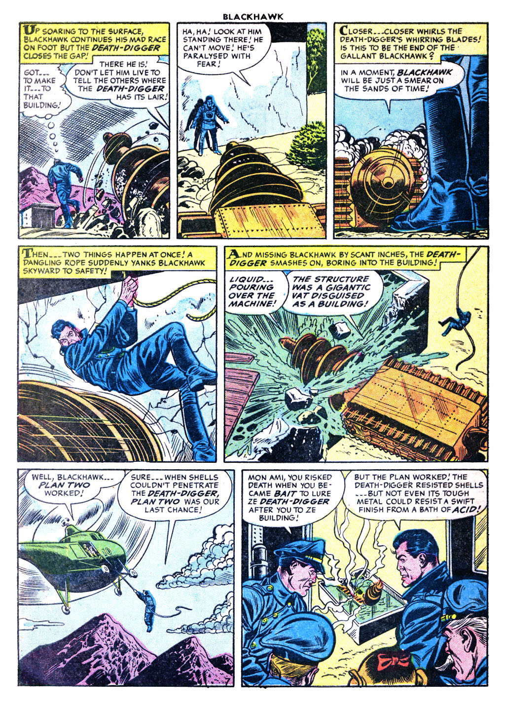 Read online Blackhawk (1957) comic -  Issue #80 - 32