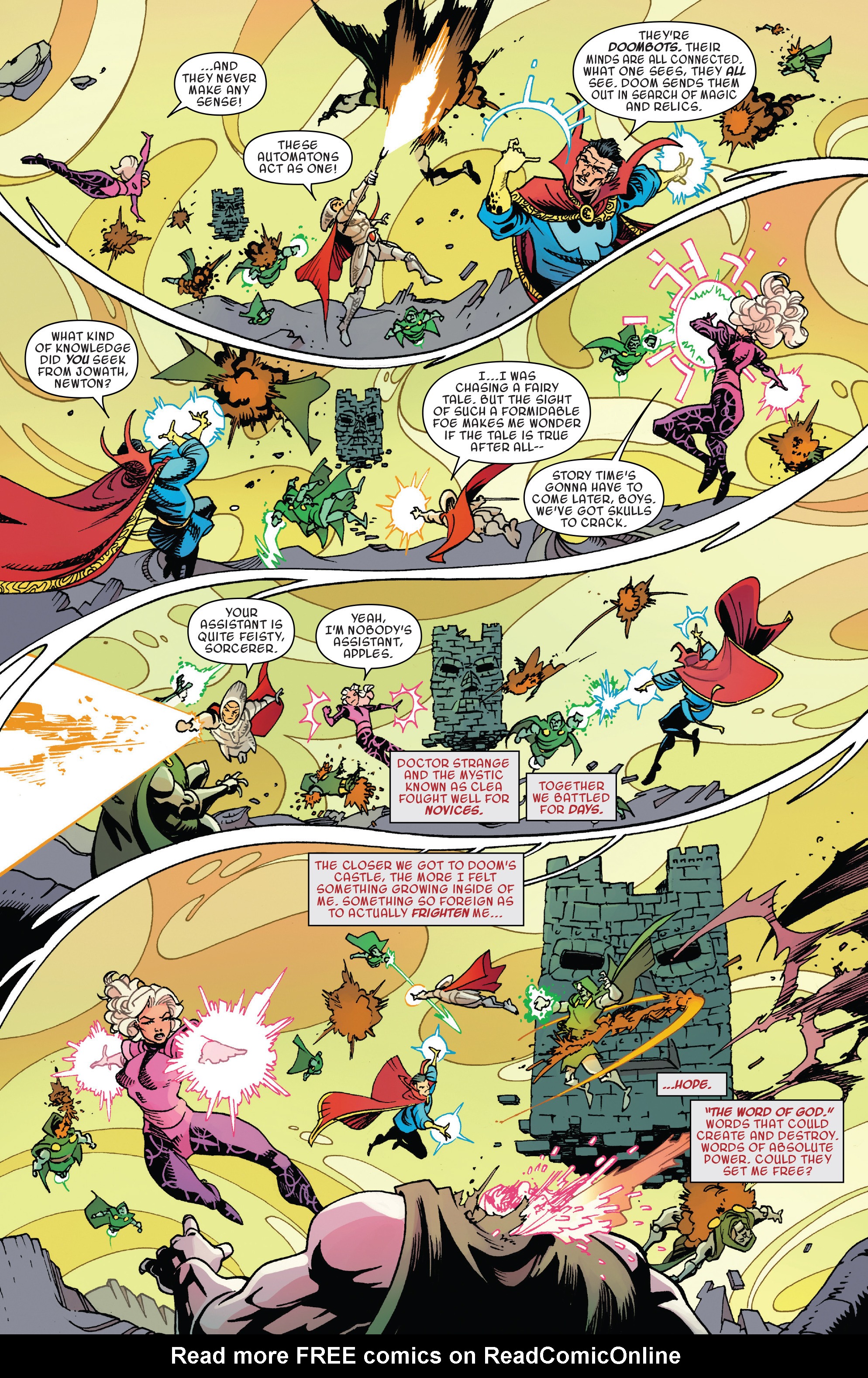 Read online Doctor Strange and the Sorcerers Supreme comic -  Issue #5 - 10