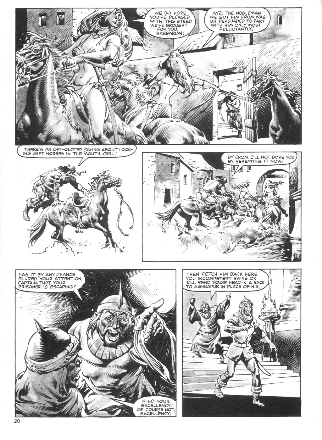 Read online The Savage Sword Of Conan comic -  Issue #88 - 20