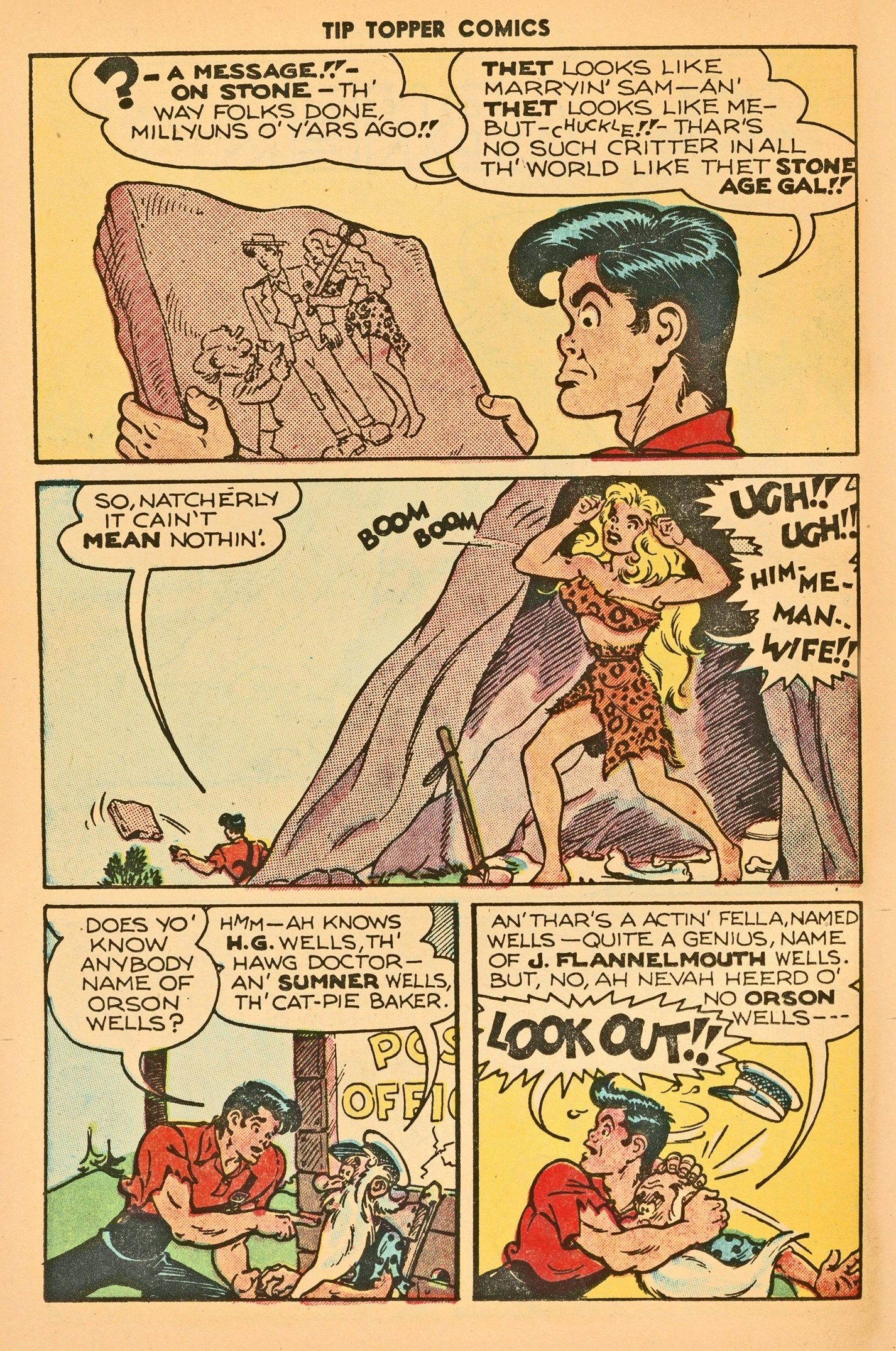 Read online Tip Topper Comics comic -  Issue #25 - 26