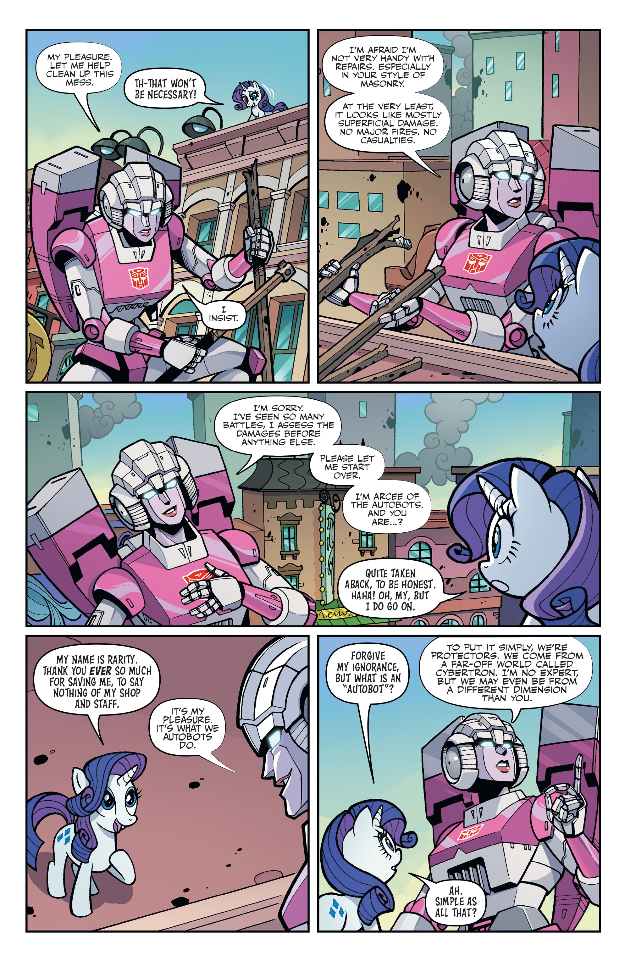 Read online My Little Pony/Transformers comic -  Issue #1 - 17