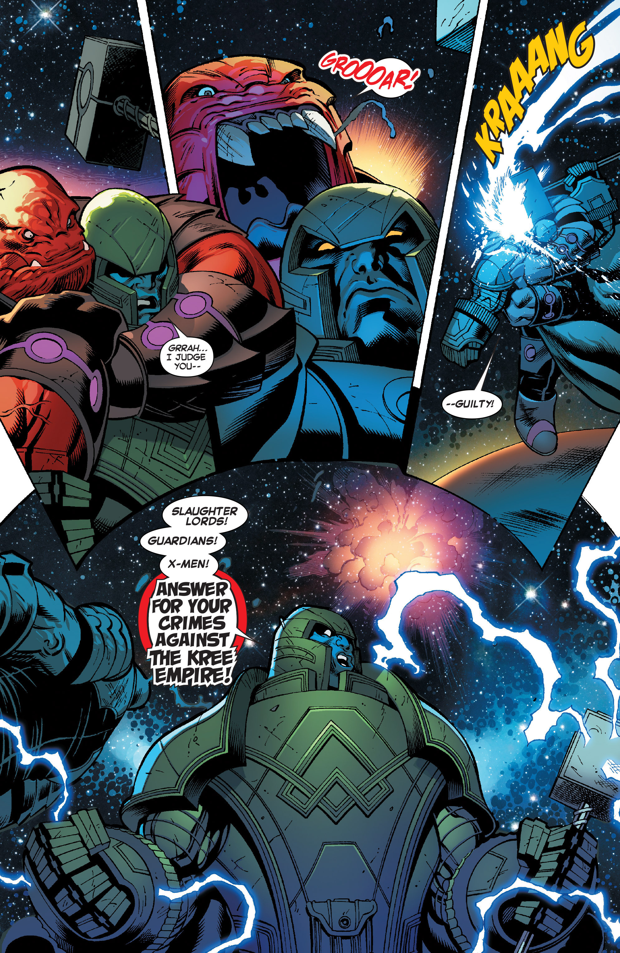 Read online Guardians of the Galaxy and X-Men: The Black Vortex Omega comic -  Issue # Full - 12