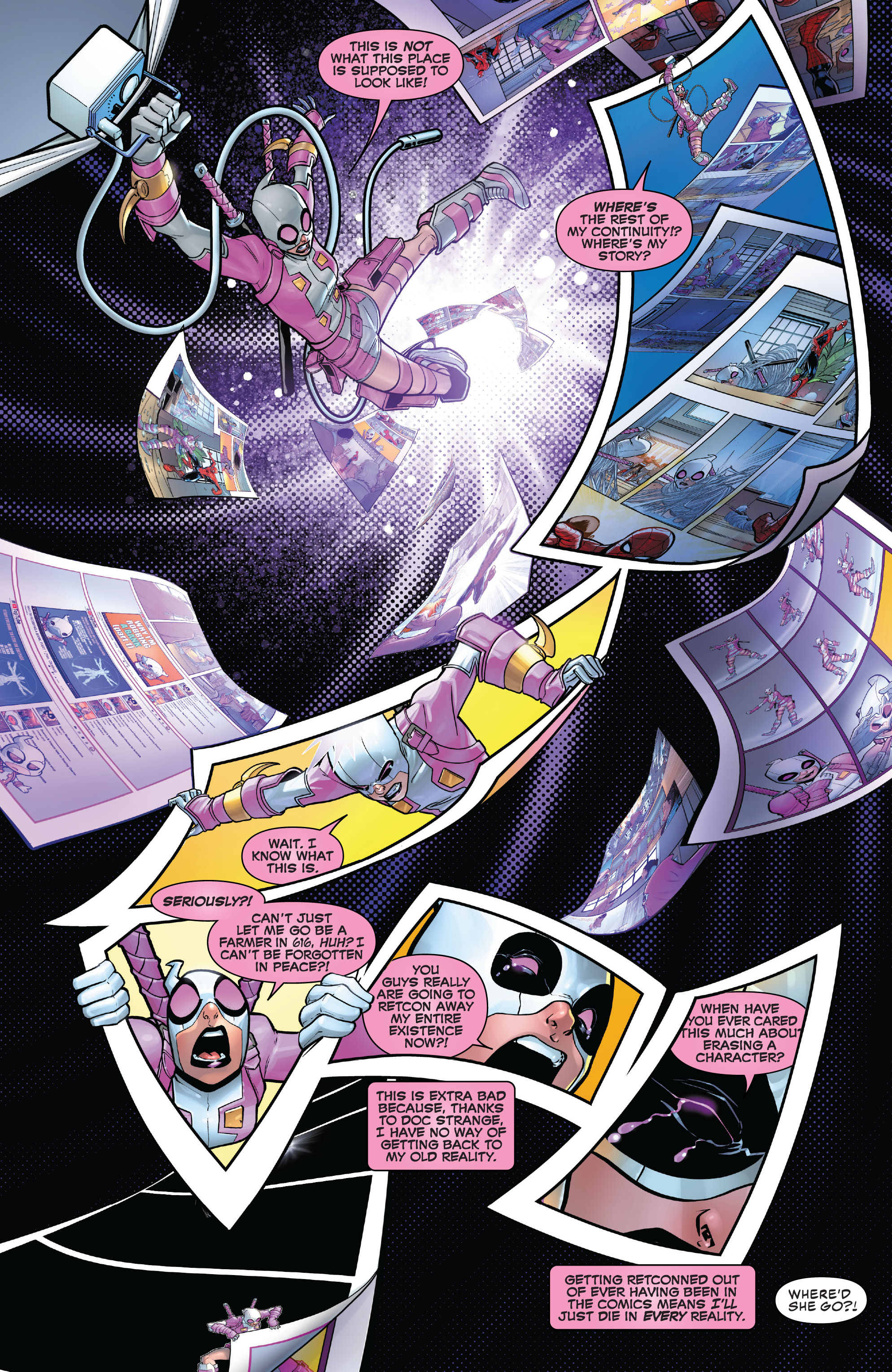 Read online Gwenpool Strikes Back comic -  Issue # _TPB - 21