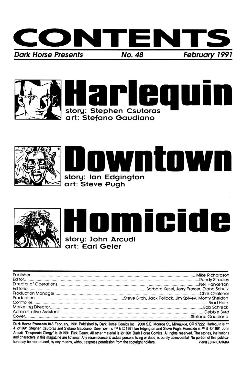 Read online Dark Horse Presents (1986) comic -  Issue #48 - 2