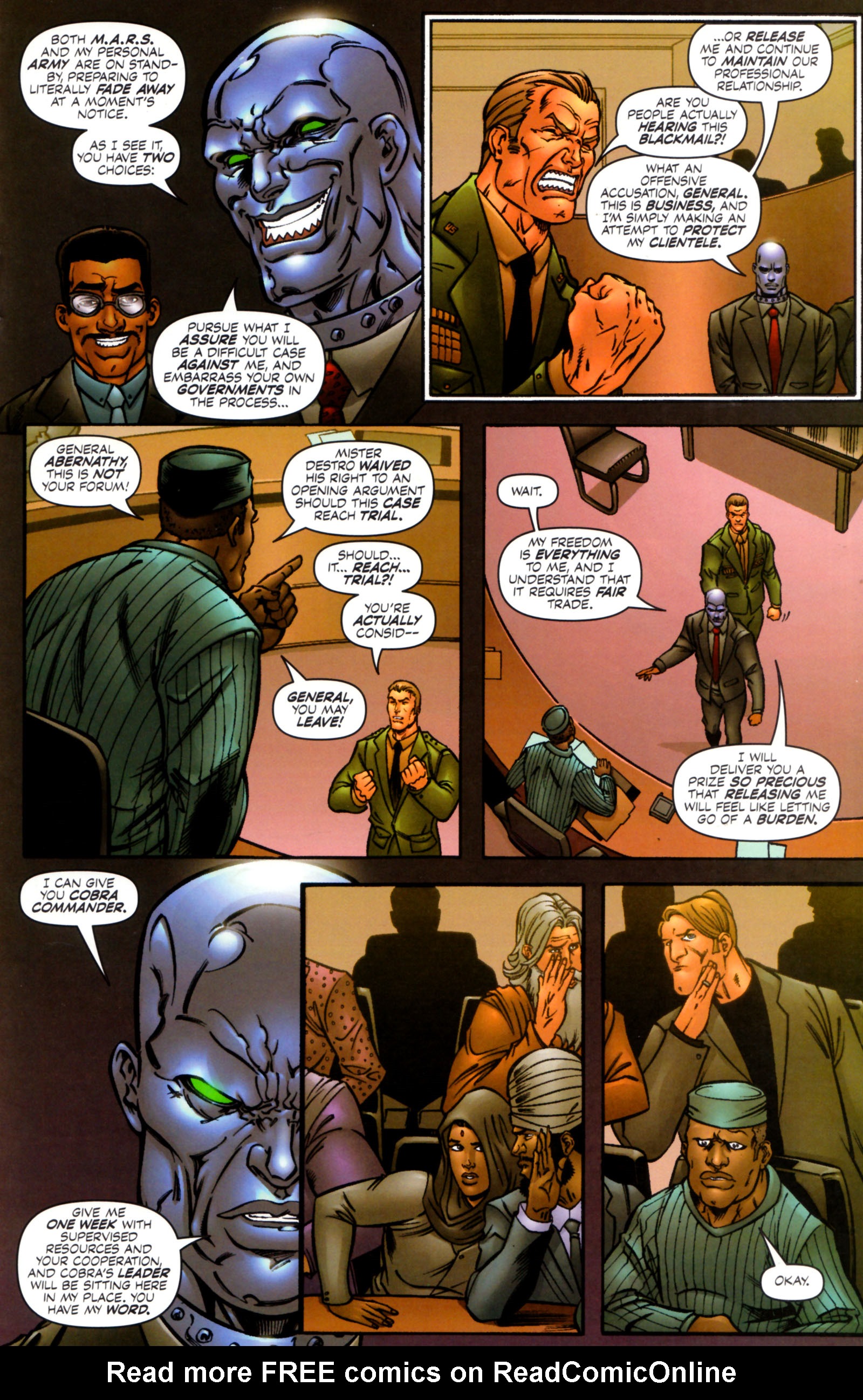 Read online G.I. Joe (2001) comic -  Issue #31 - 20