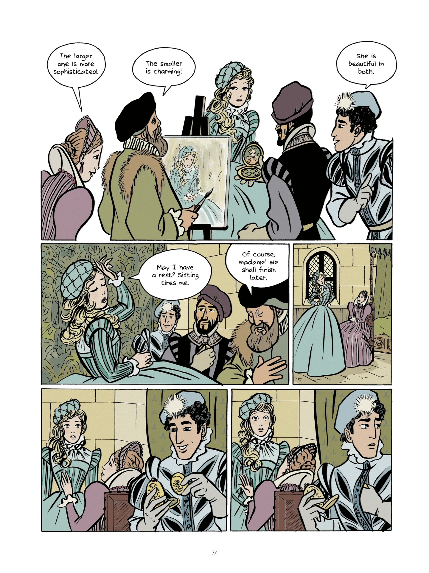 Read online The Princess of Clèves comic -  Issue # TPB (Part 1) - 71