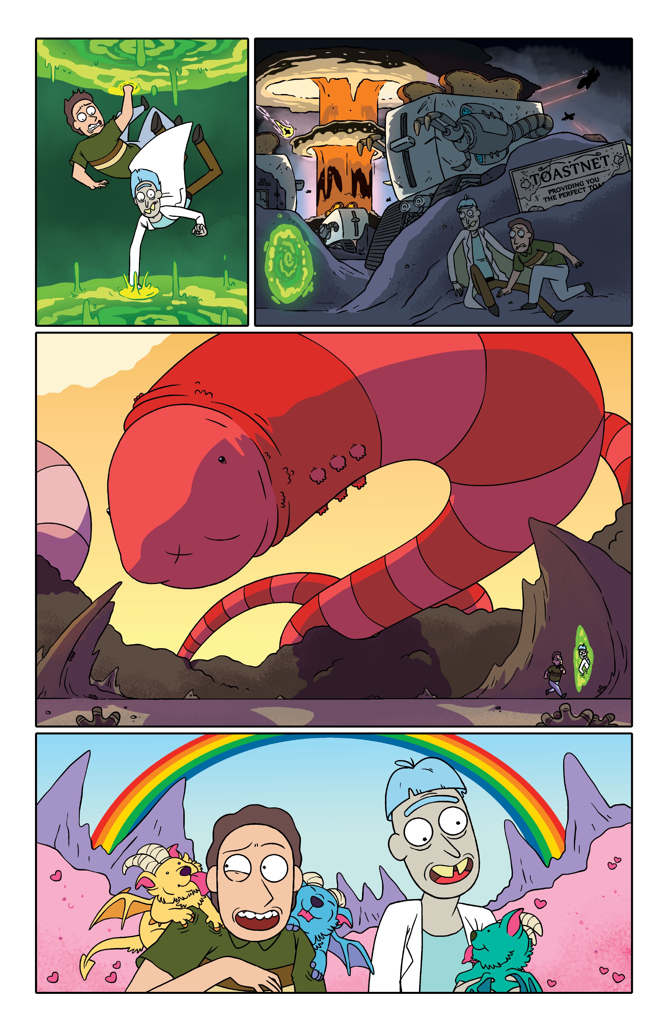 Read online Rick and Morty comic -  Issue # (2015) _Deluxe Edition 3 (Part 1) - 52