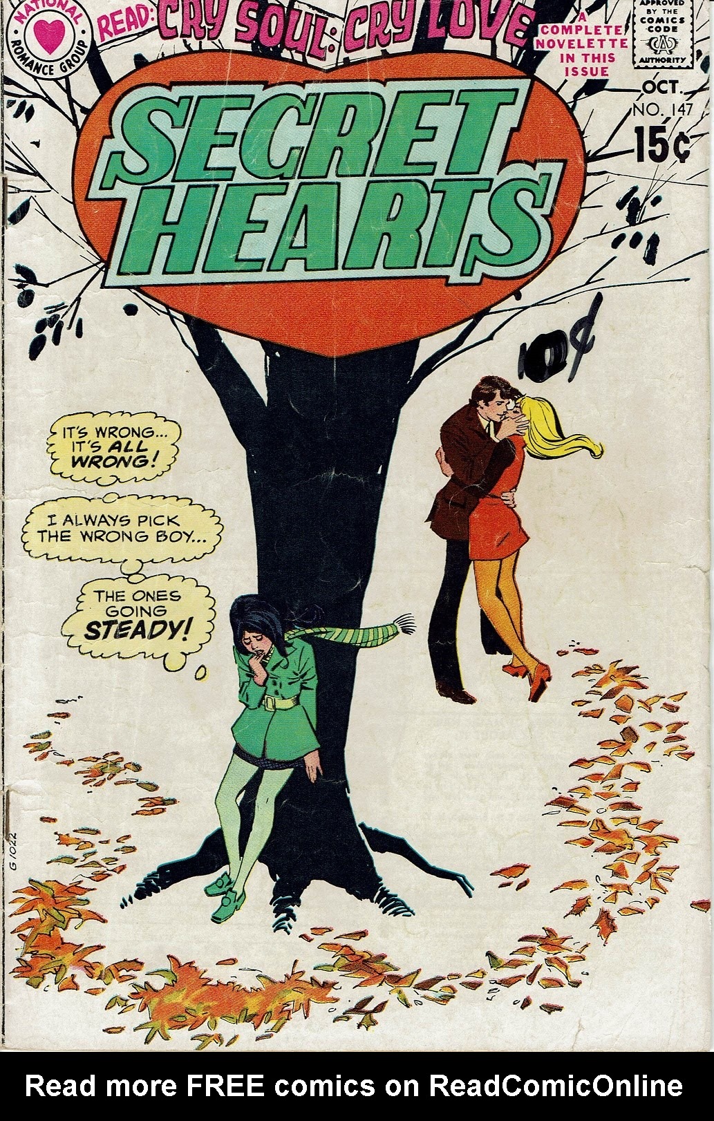 Read online Secret Hearts comic -  Issue #147 - 1