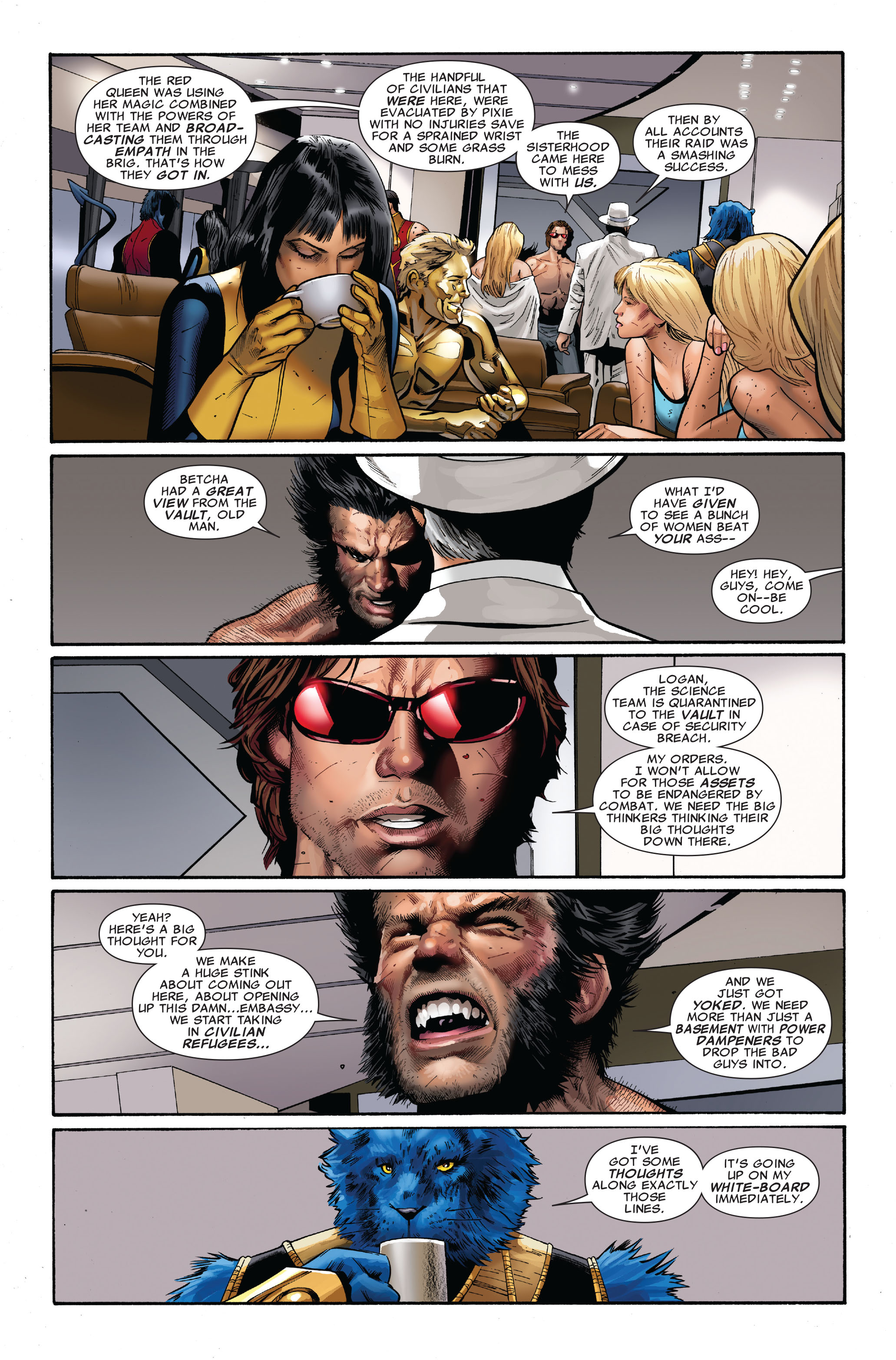 Read online Uncanny X-Men: Sisterhood comic -  Issue # TPB - 76