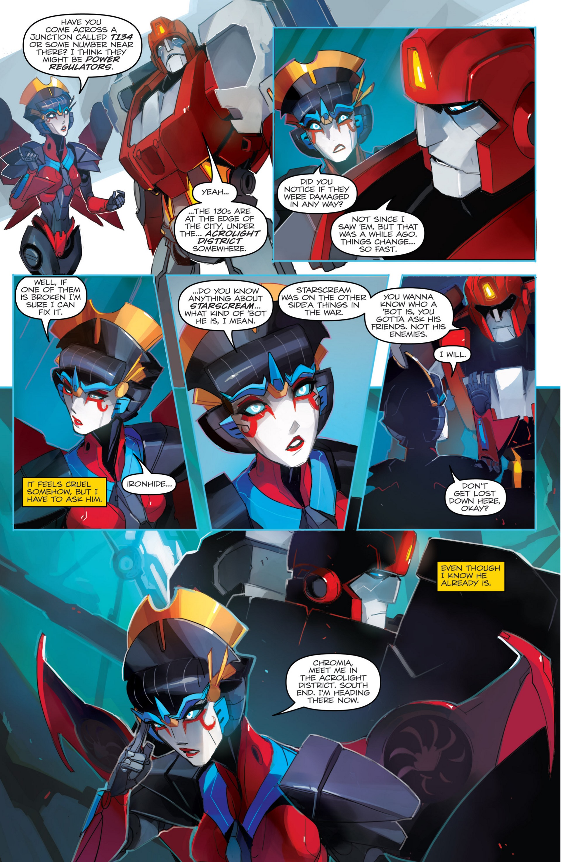 Read online The Transformers: Windblade (2014) comic -  Issue #1 - 13