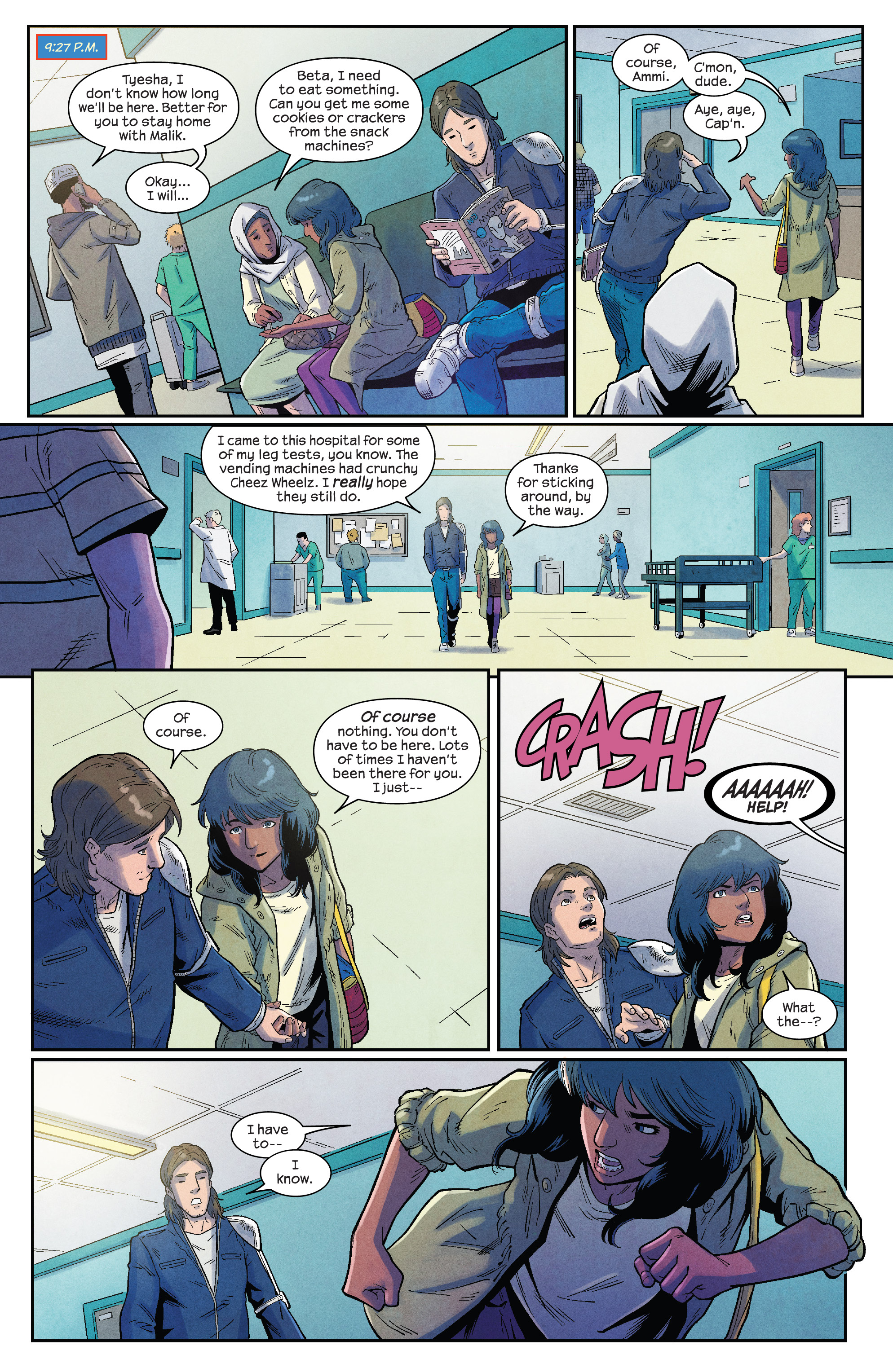 Read online Magnificent Ms. Marvel comic -  Issue #9 - 13