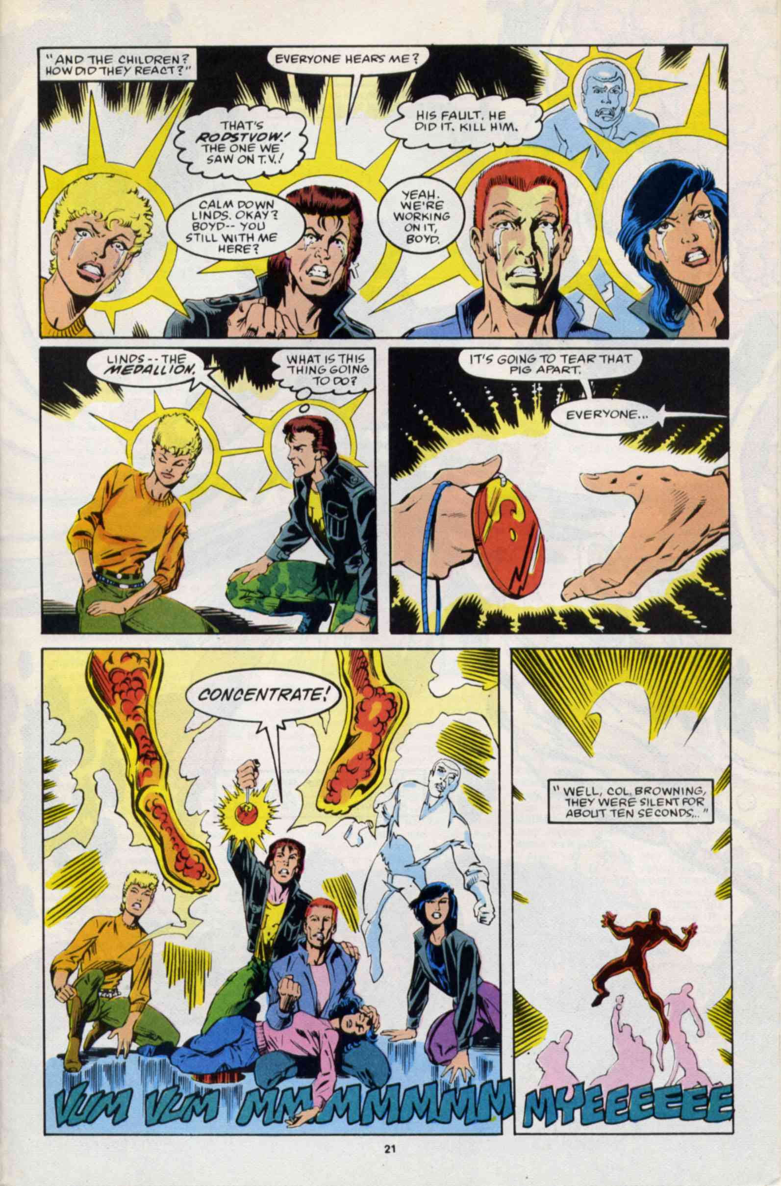 Read online Psi-Force comic -  Issue #24 - 23