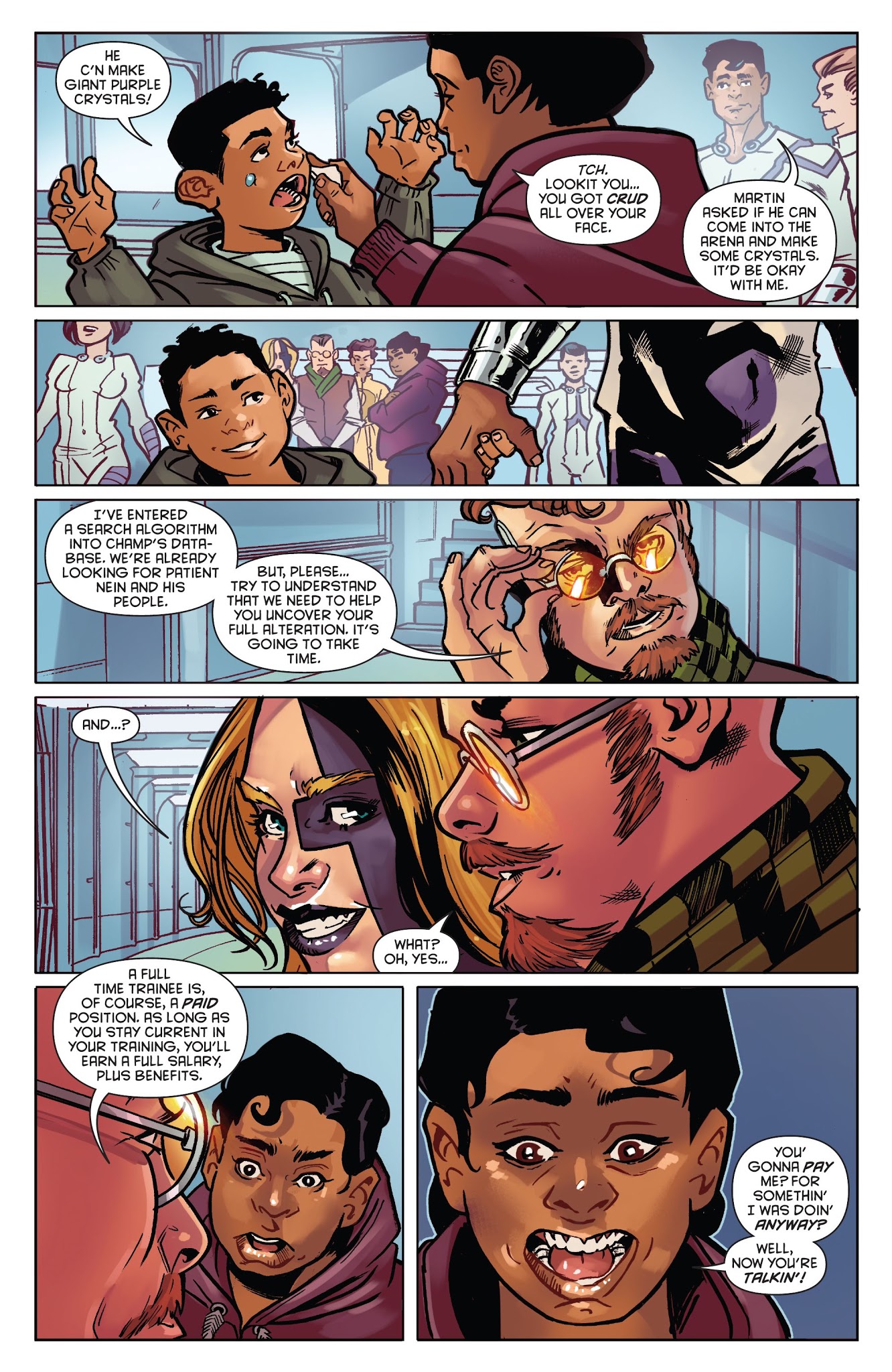 Read online Alters comic -  Issue #8 - 17