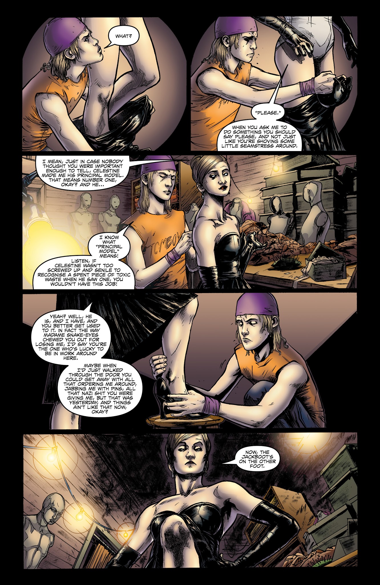 Read online Fashion Beast comic -  Issue #3 - 21