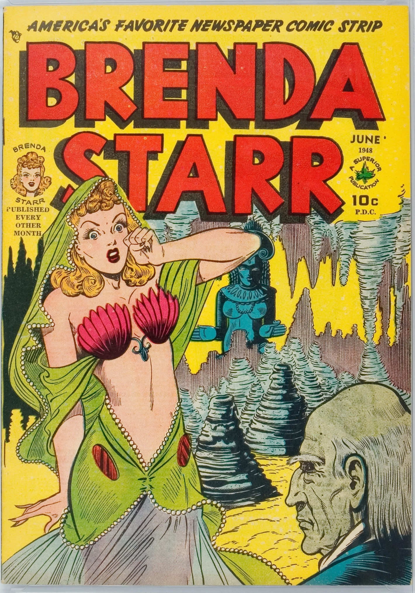 Read online Brenda Starr (1948) comic -  Issue #3 - 1