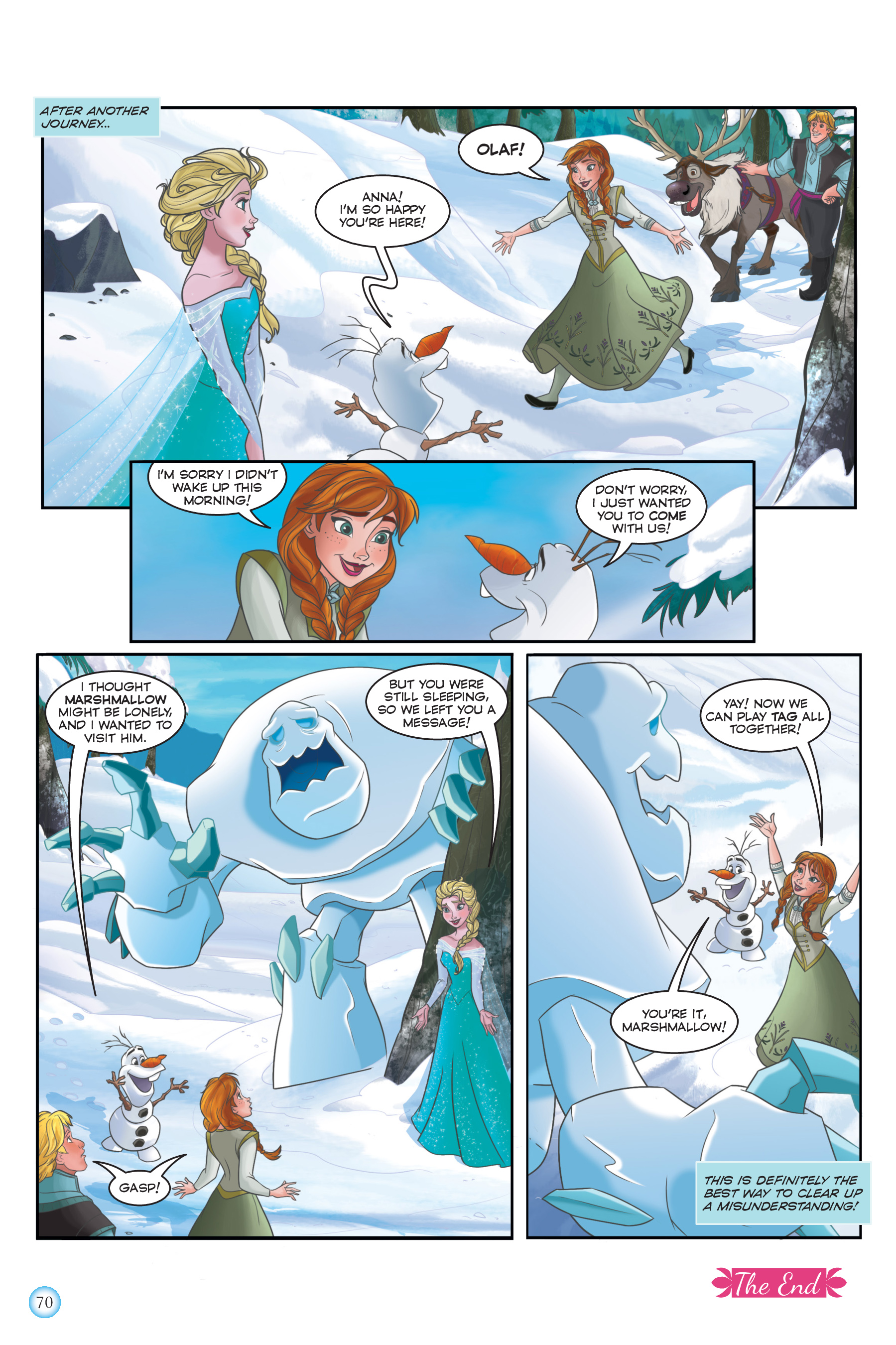 Read online Frozen Adventures: Snowy Stories comic -  Issue # TPB (Part 1) - 70